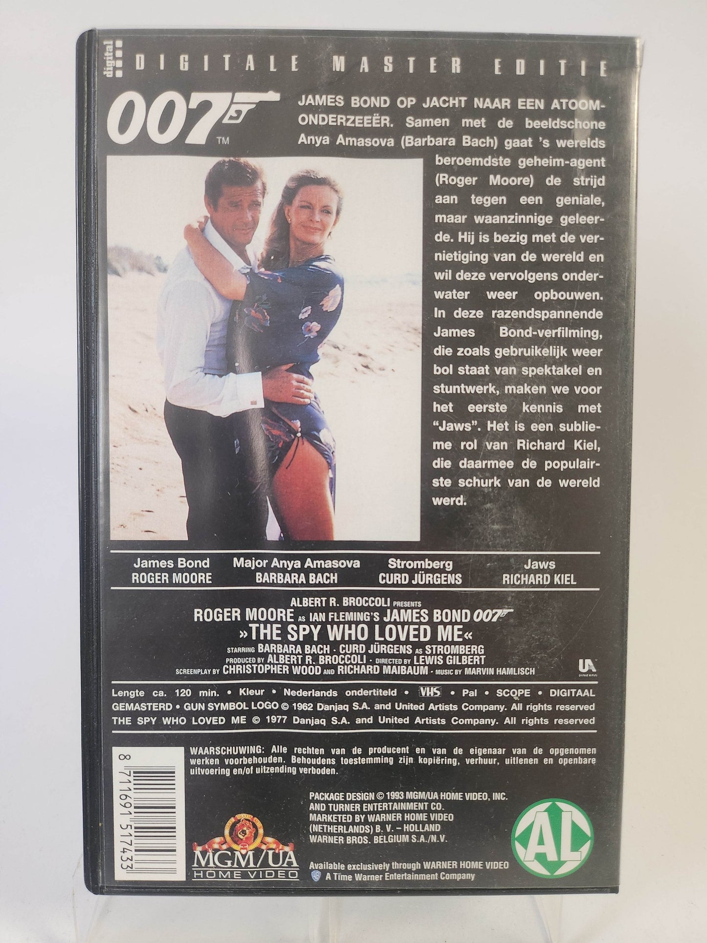 007 James Bond: the Spy who Loved Me VHS - Feniks Gameshop