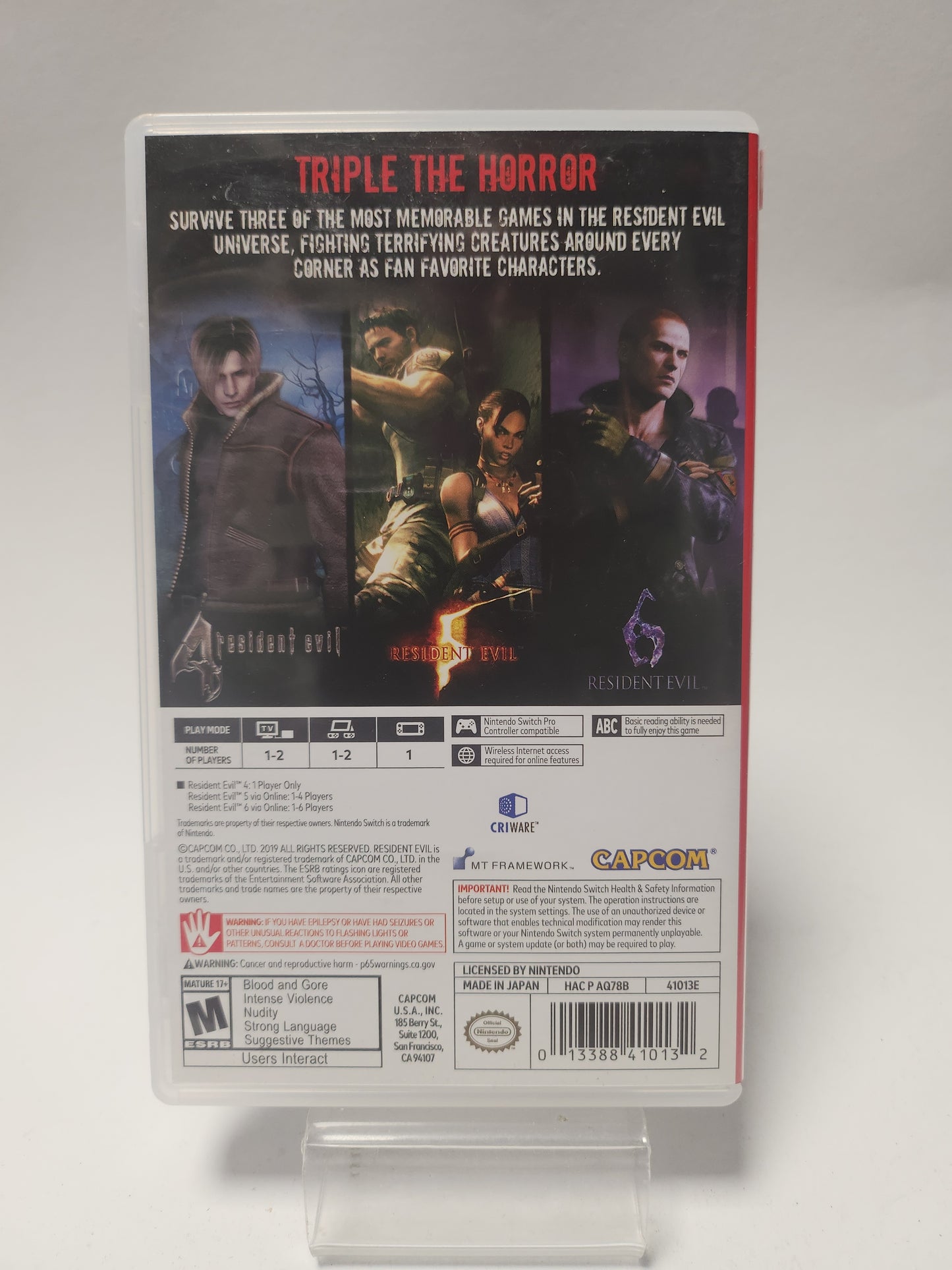 Resident Evil Triple Pack Nintendo Switch
