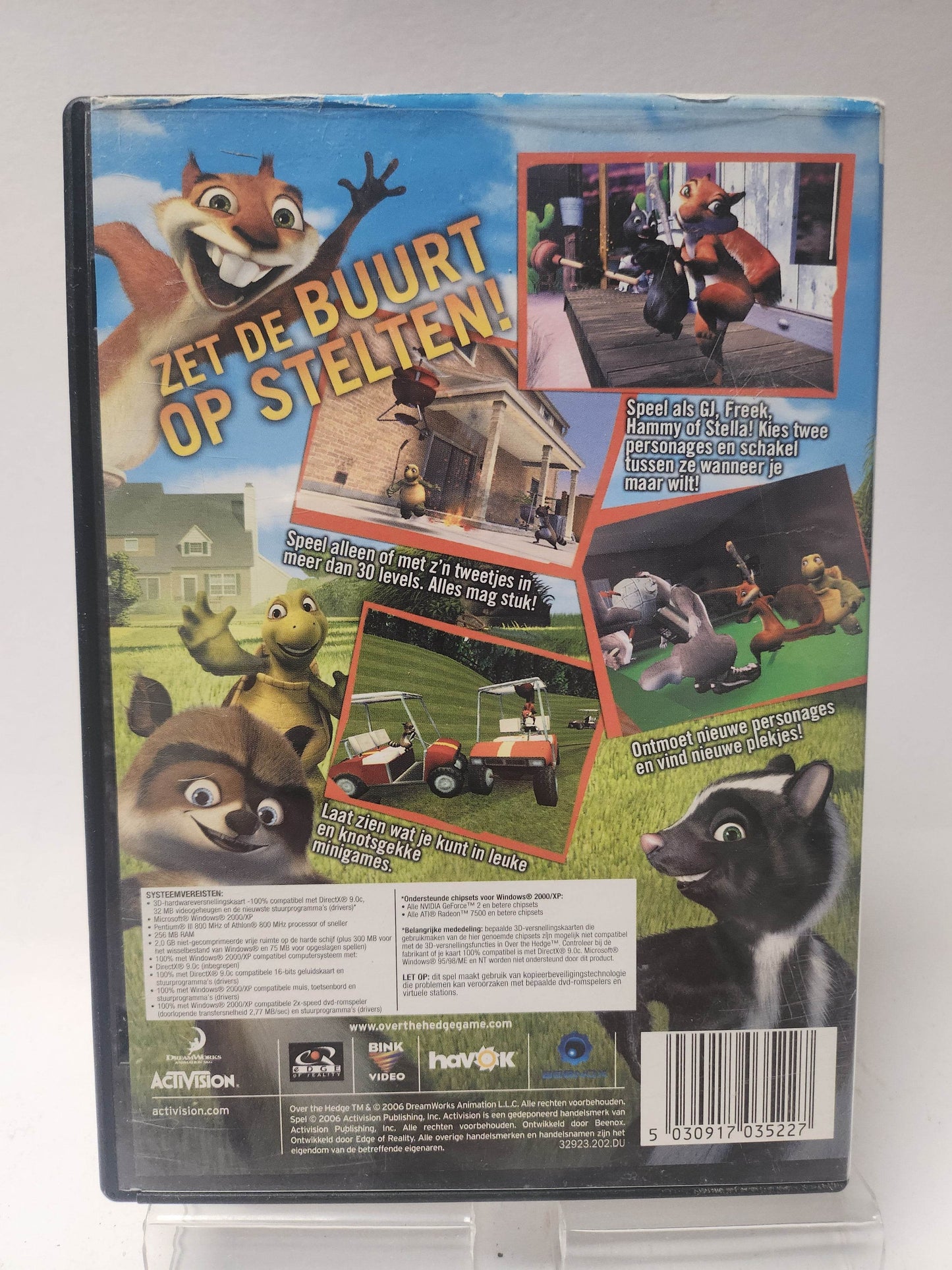 Over the Hedge Beesten bij de Buren DVD Kids - Feniks Gameshop