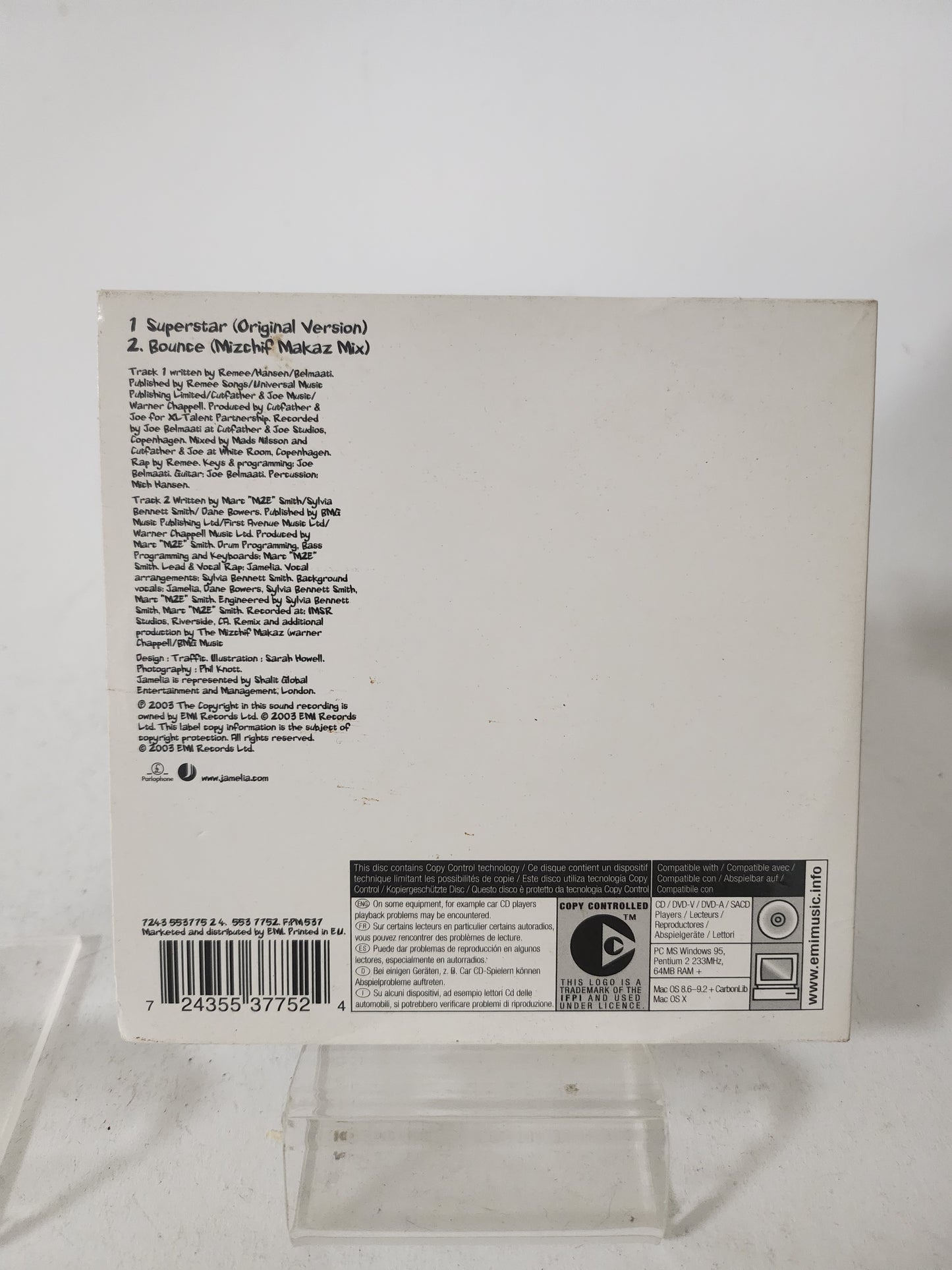 Jamelia: Superstar CD Single