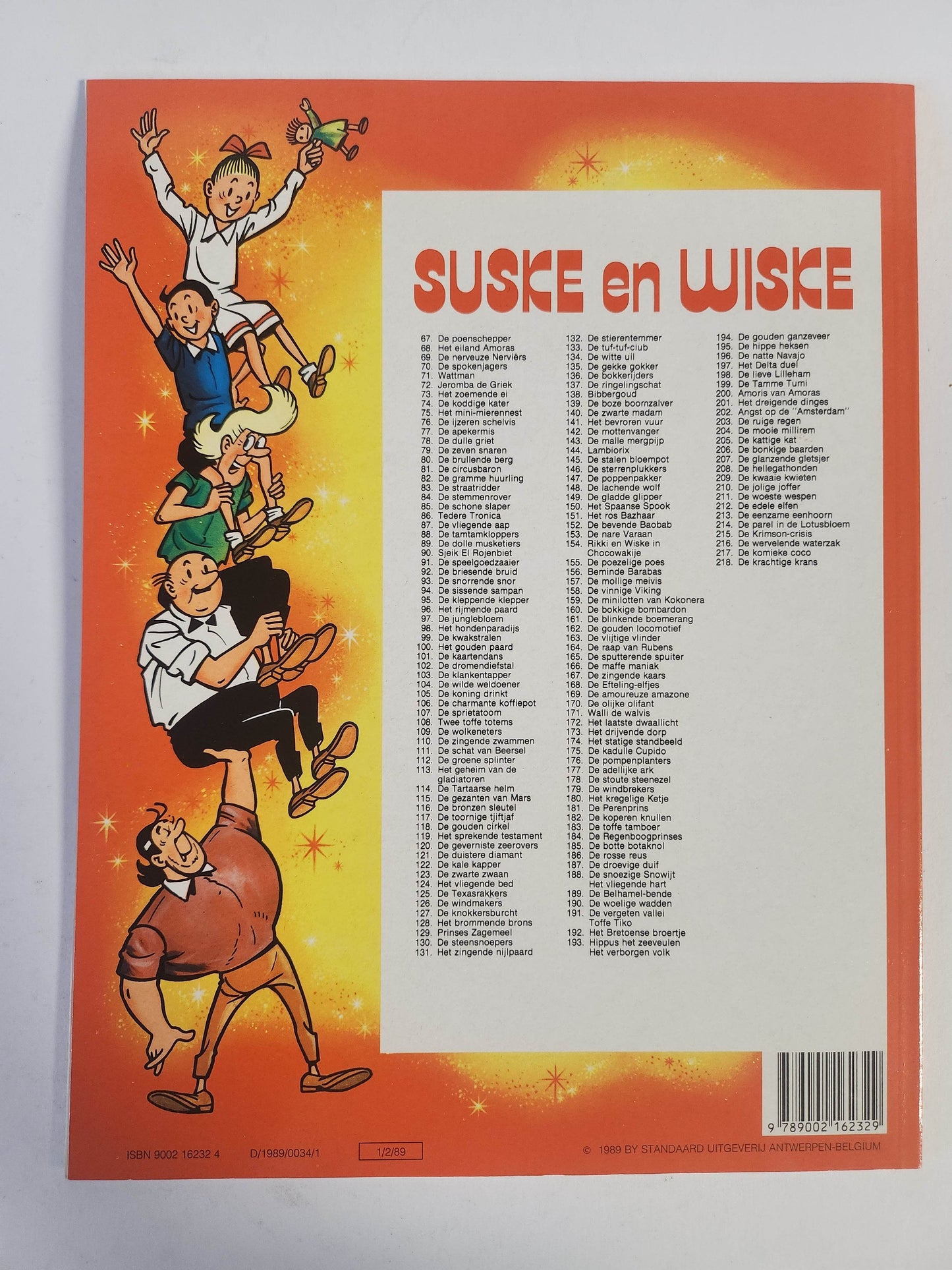 218: de Krachtige Krans Suske en Wiske - Feniks Gameshop