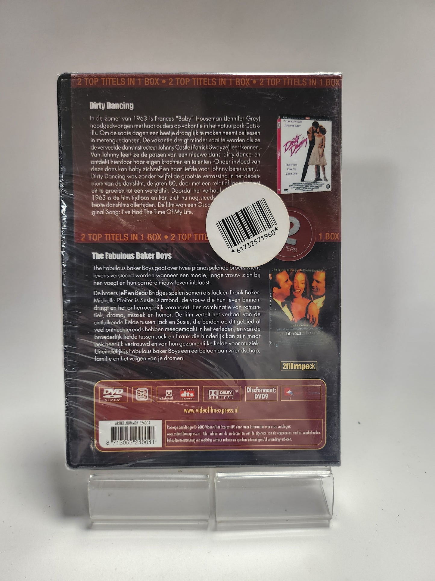 2 in 1 Dubbelpack geseald Dvd Box
