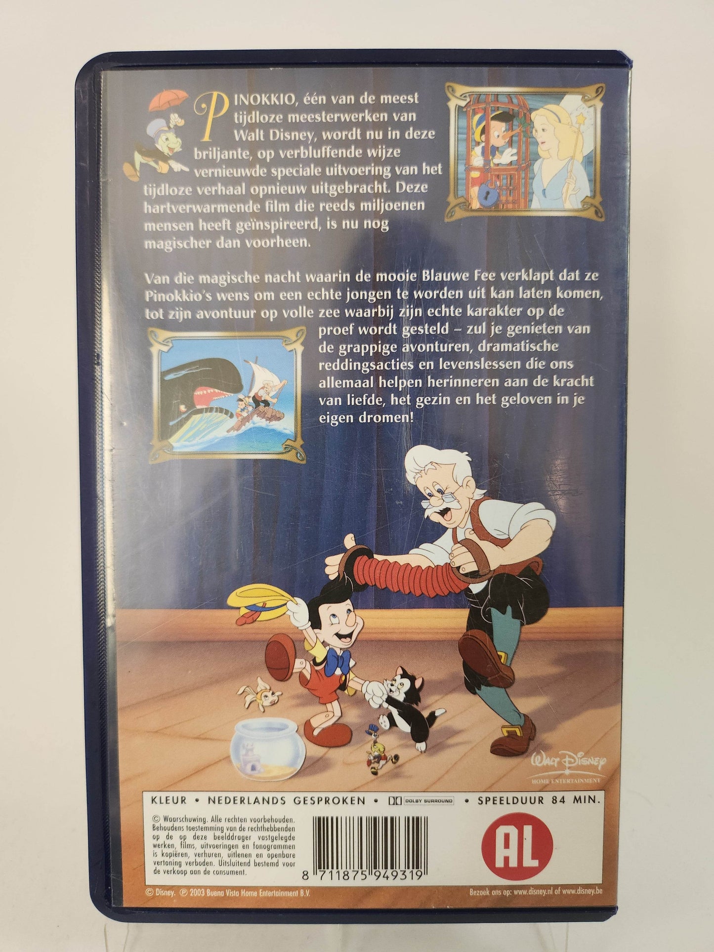 Pinokkio Speciale Uitvoering VHS Kids - Feniks Gameshop