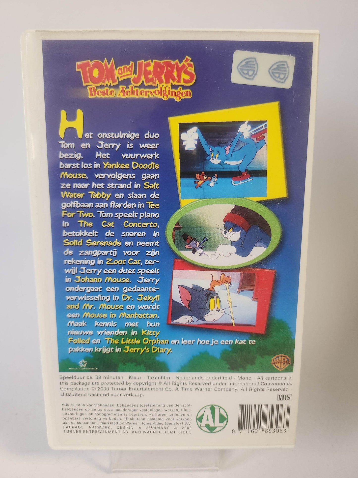 Tom & Jerry's Beste Achtervolgingen VHS Kids - Feniks Gameshop