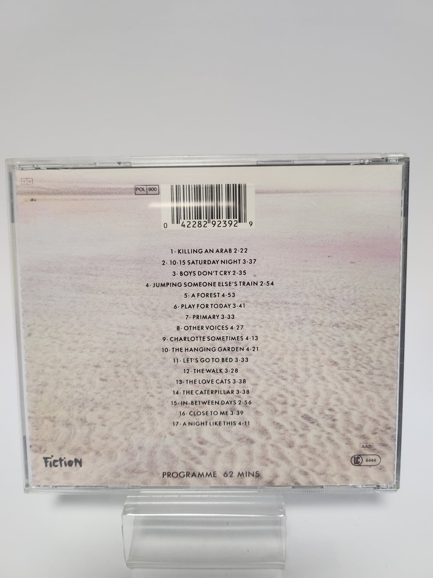 Cure: Staring at Sea: the Singles CD