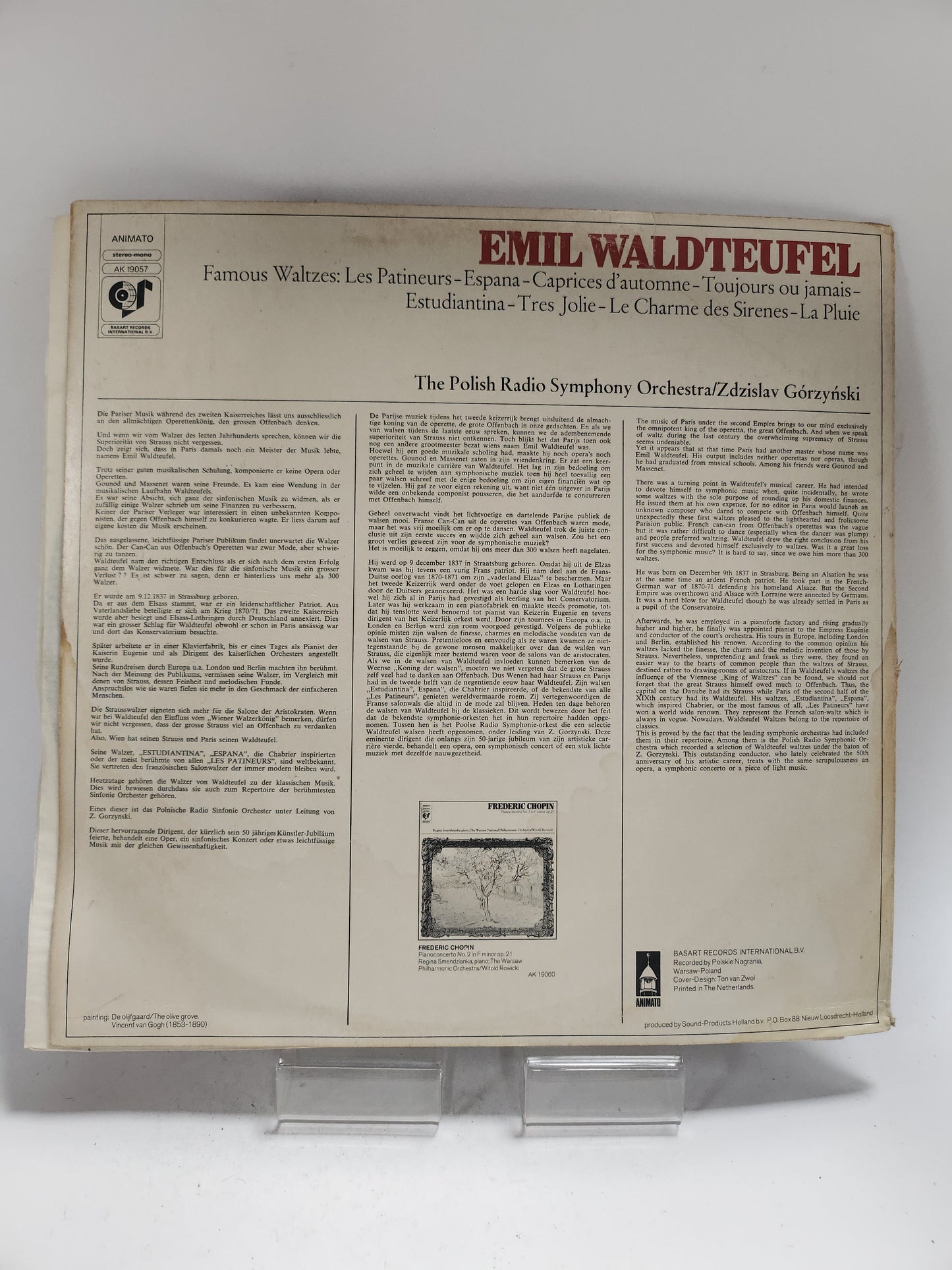 Emil Waldteufel LP Vinyl