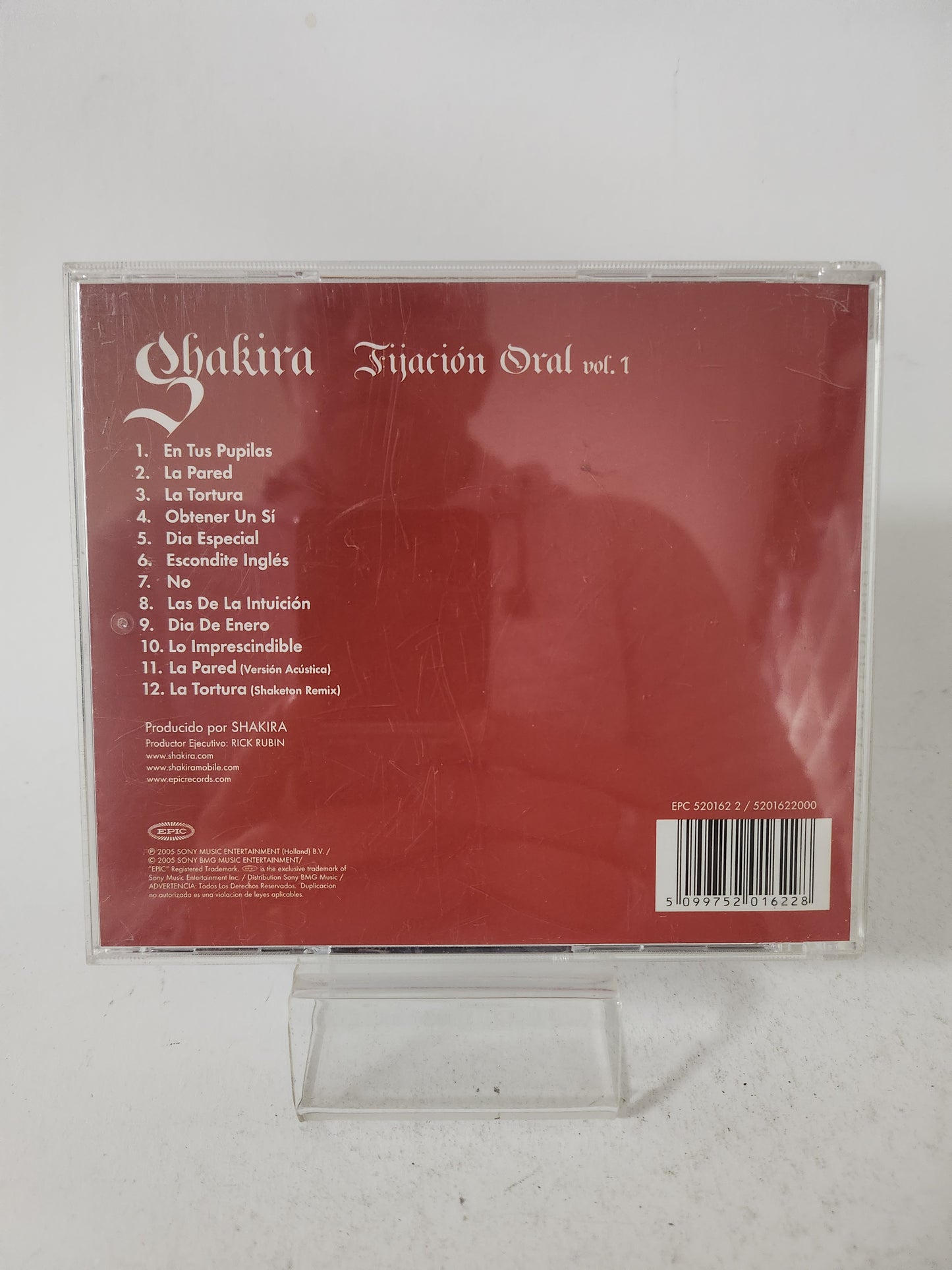 Shakira: Fijacion Oral Volume 1 CD