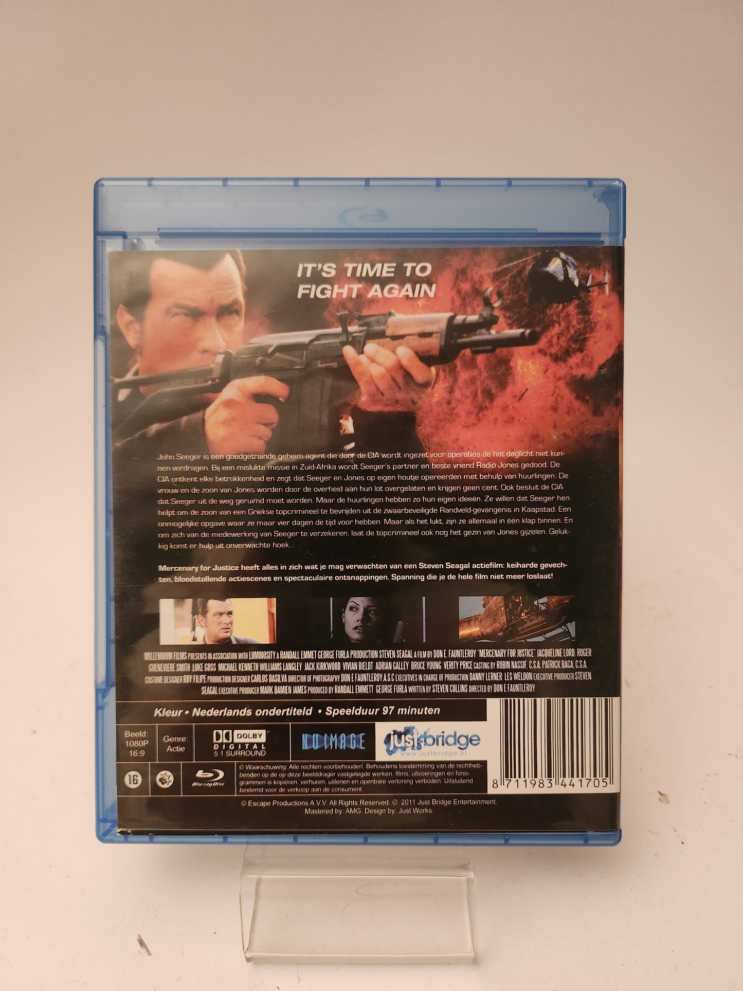 Mercenary for Justice Blu-Ray