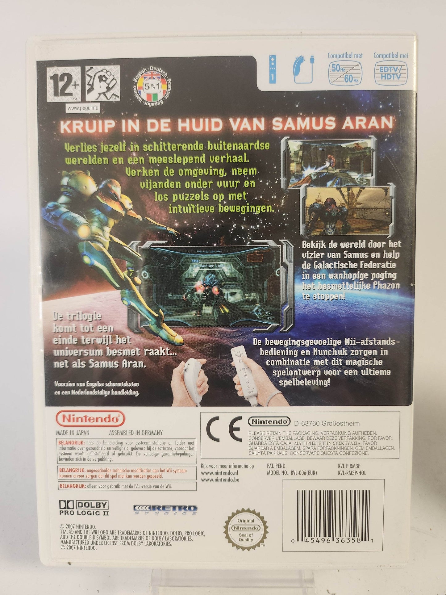 Metroid Prime 3 Corruption (No Book) Nintendo Wii - Feniks Gameshop