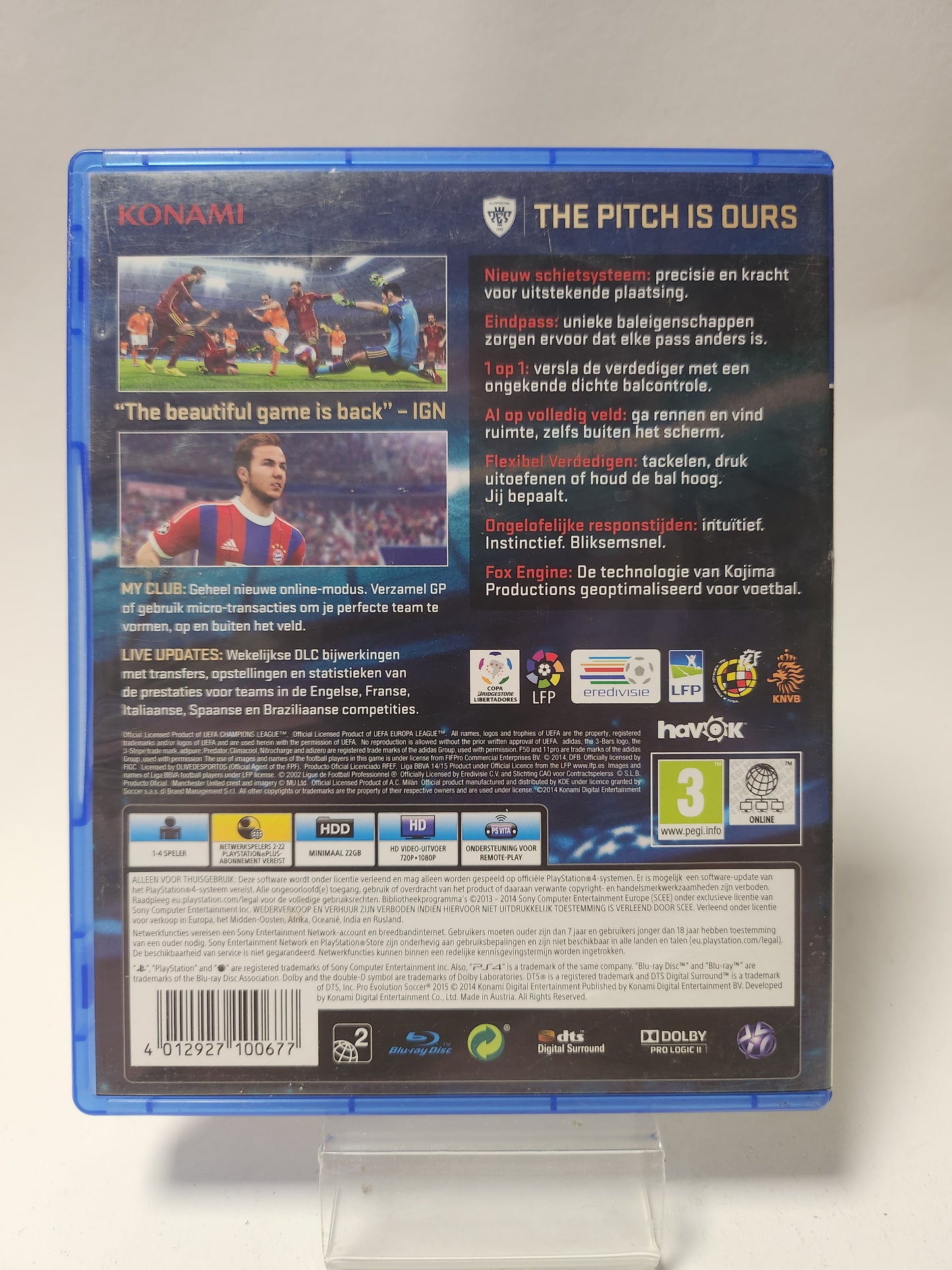 Pro Evolution Soccer 2015 Dag 1 Editie (No Book) PlayStation 4