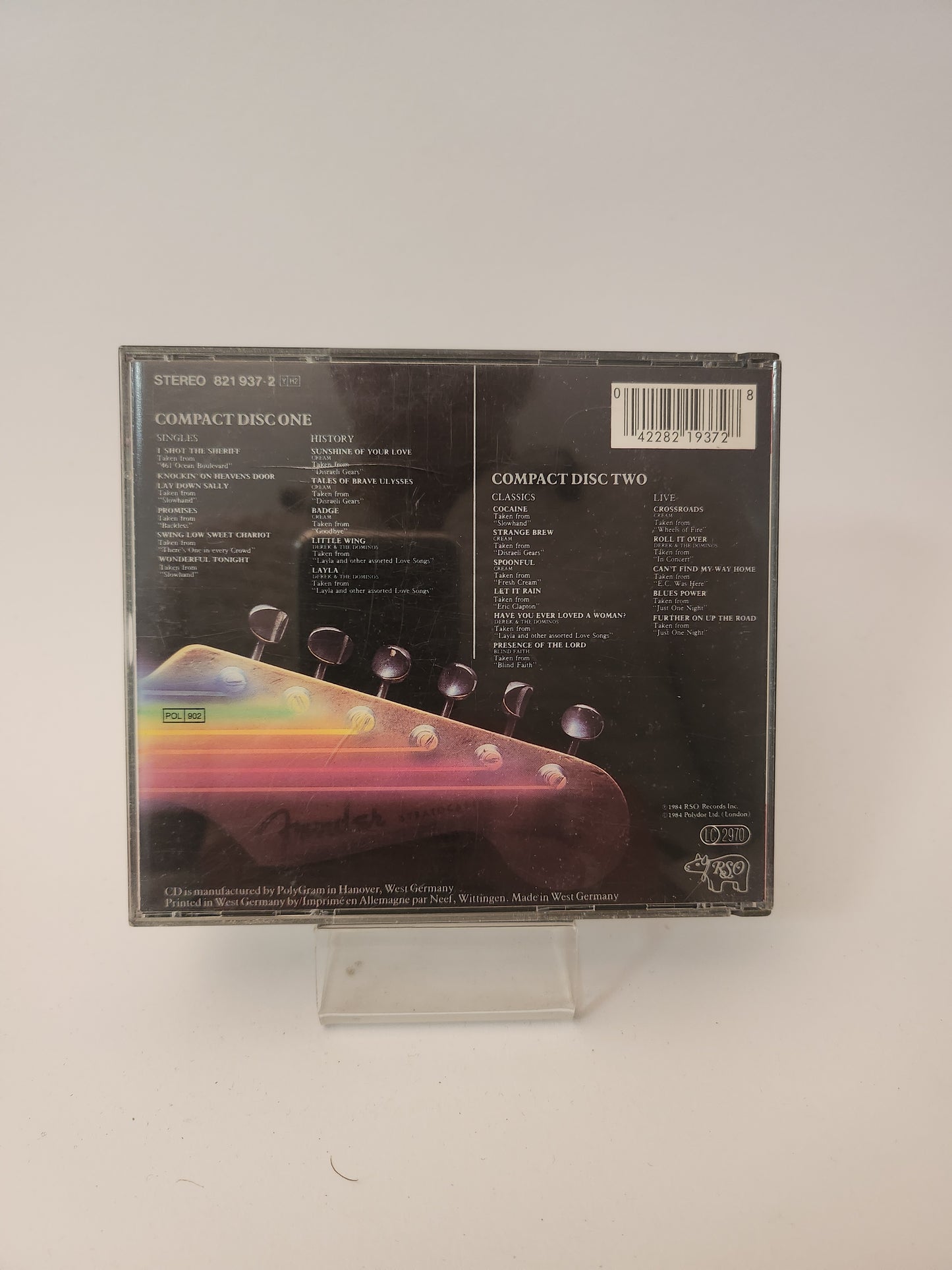 Clapton: Backtrackin Dubbel CD