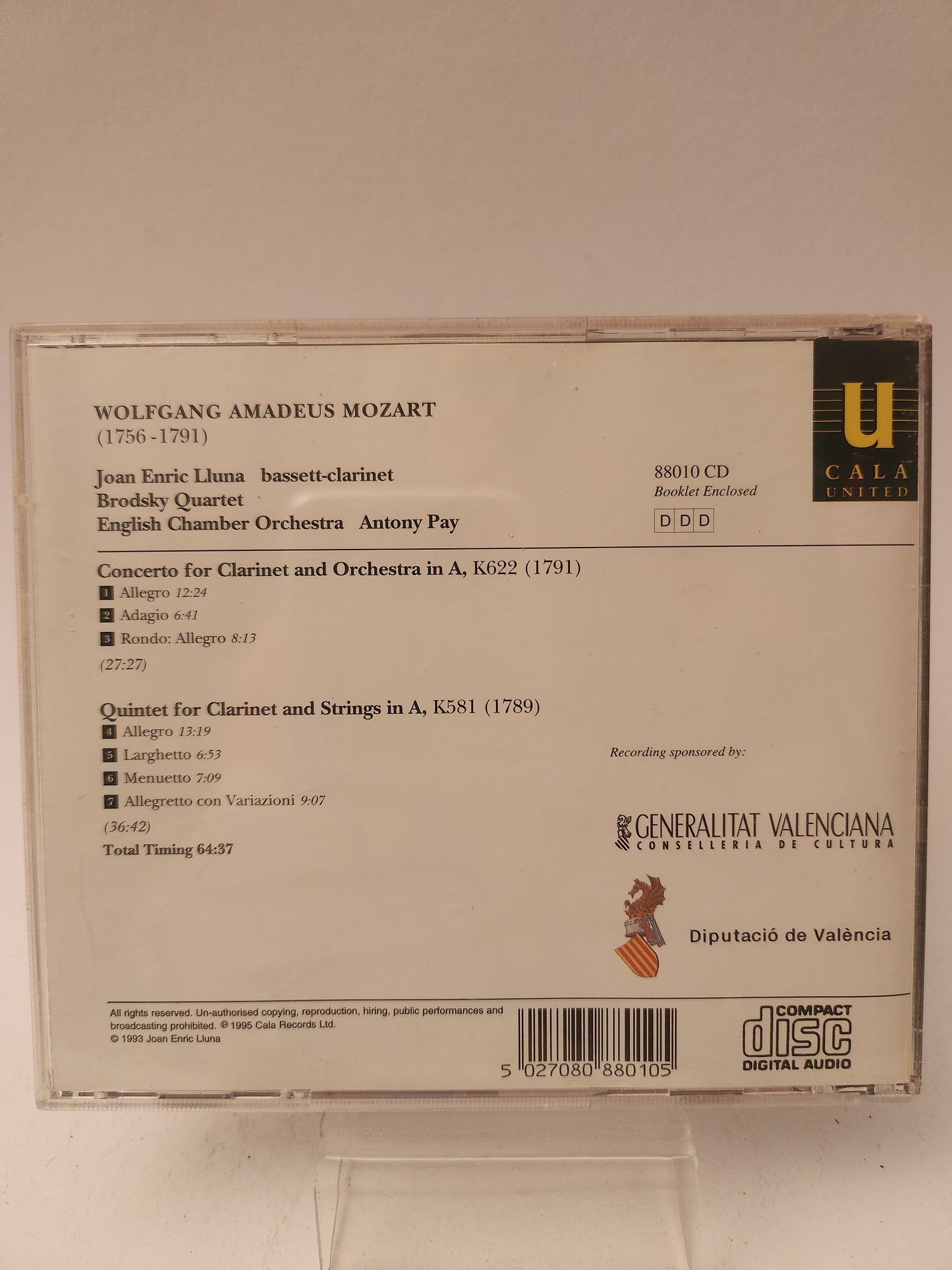 Brodsky Quartet: Mozart CD