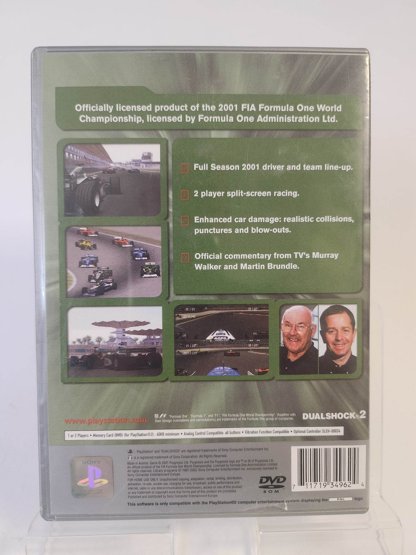 Formula One 2001 Platinum Playstation 2 - Feniks Gameshop