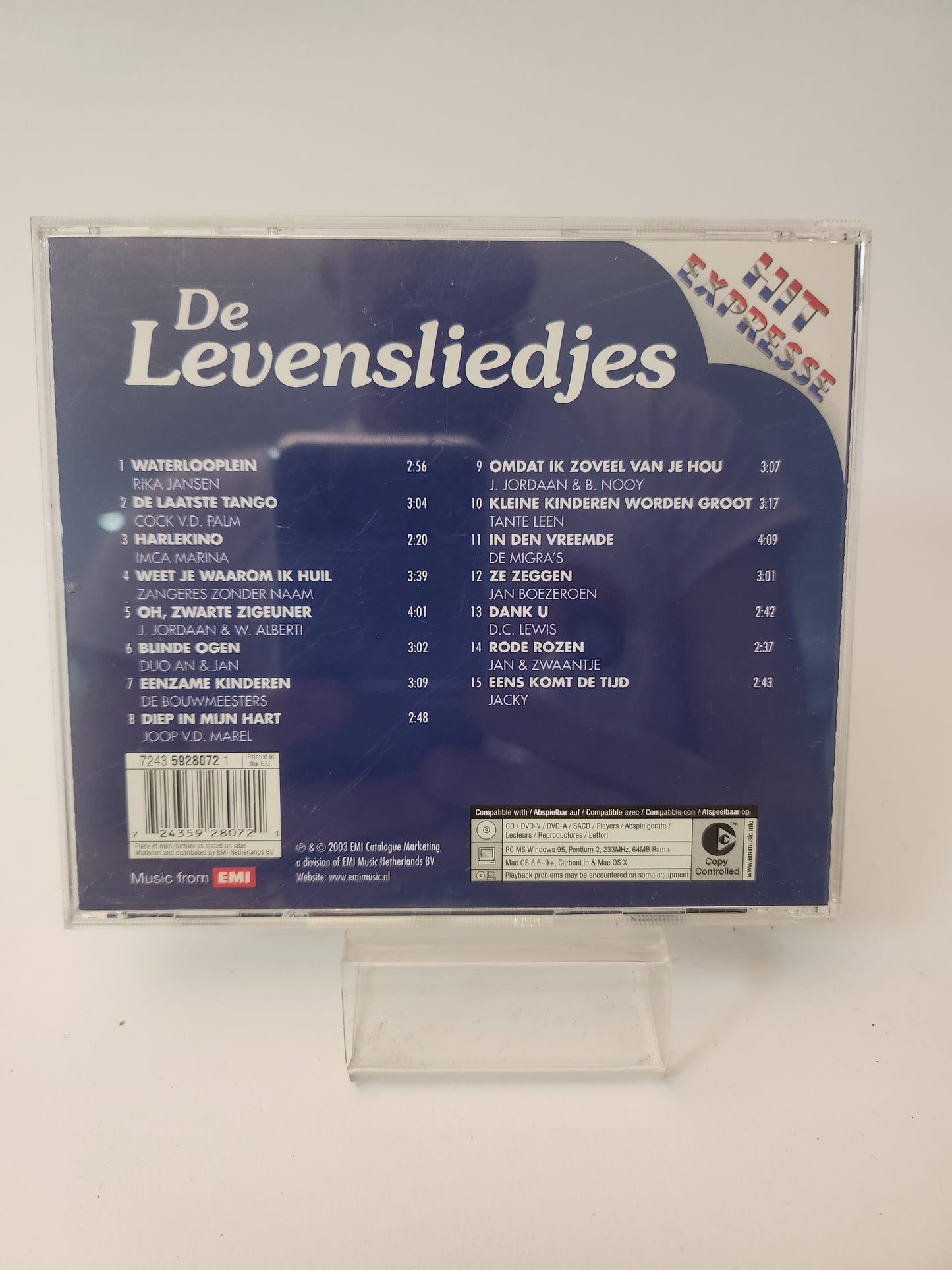 Levensliedjes CD