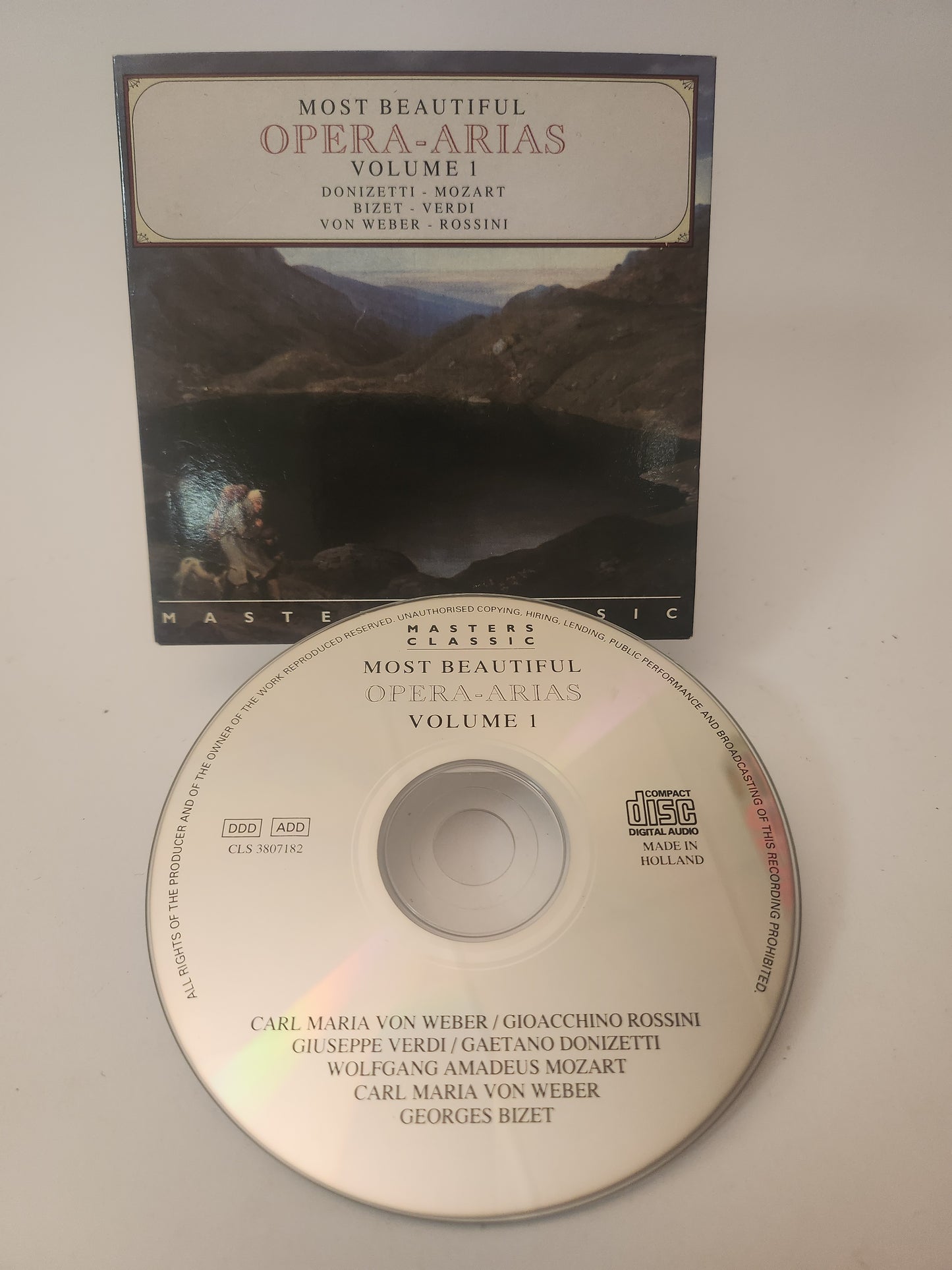 Most Beautiful Opera-Arias Volume 1 CD