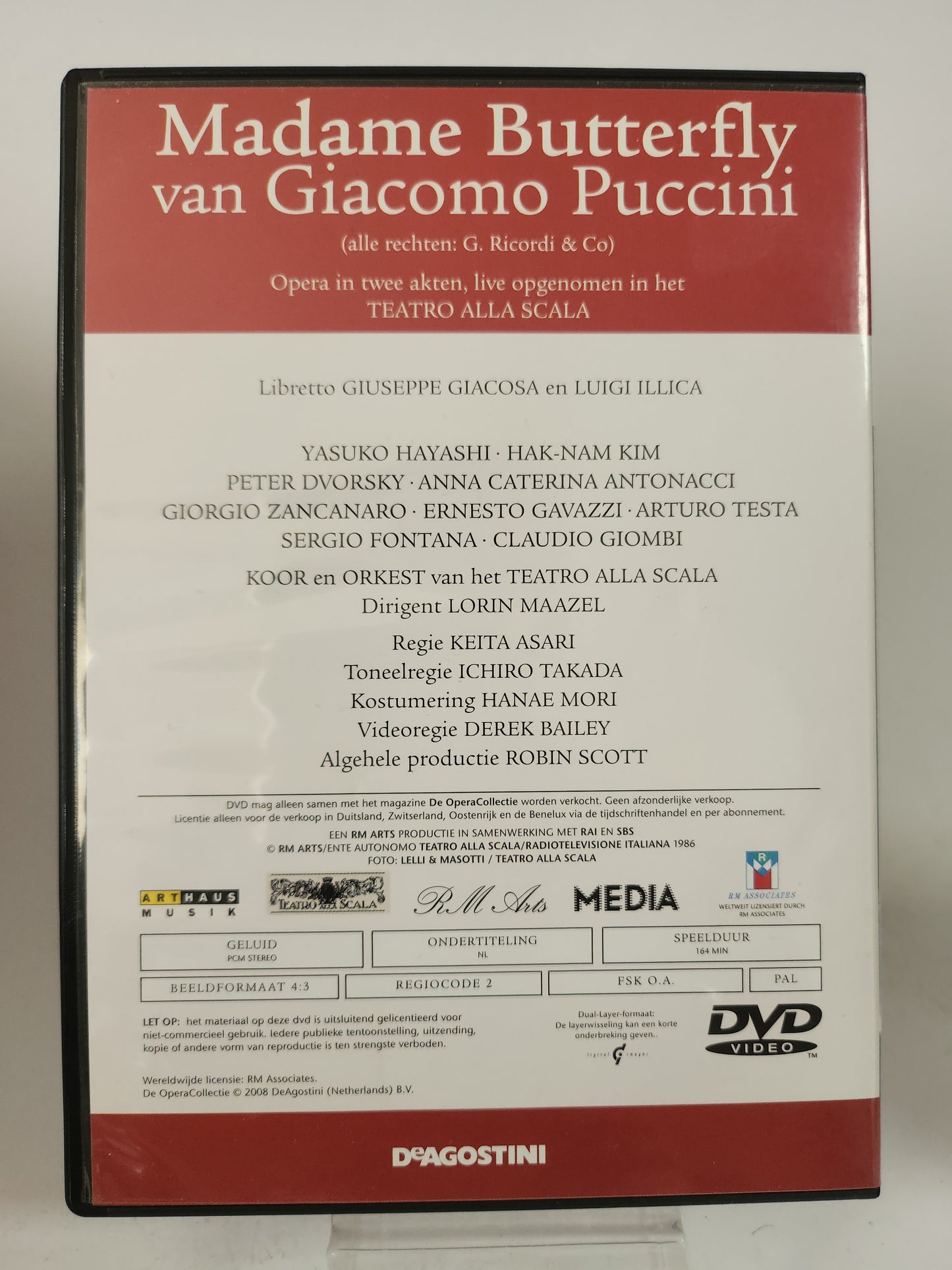 Opera Collectie 5: Puccini "Madame Butterfly" DVD Muziek