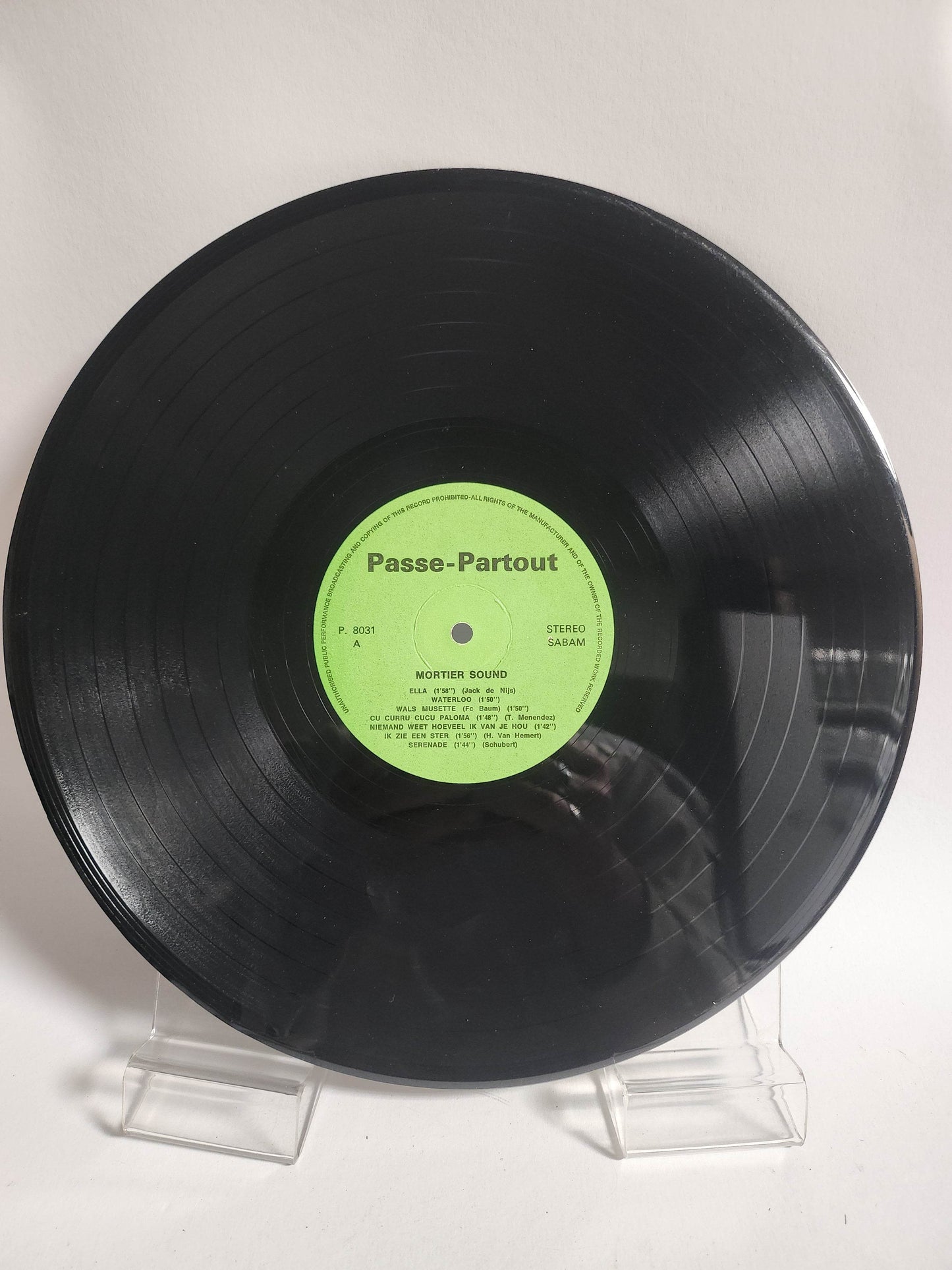 Mortier Sounds: Passe-Partout LP Vinyl - Feniks Gameshop