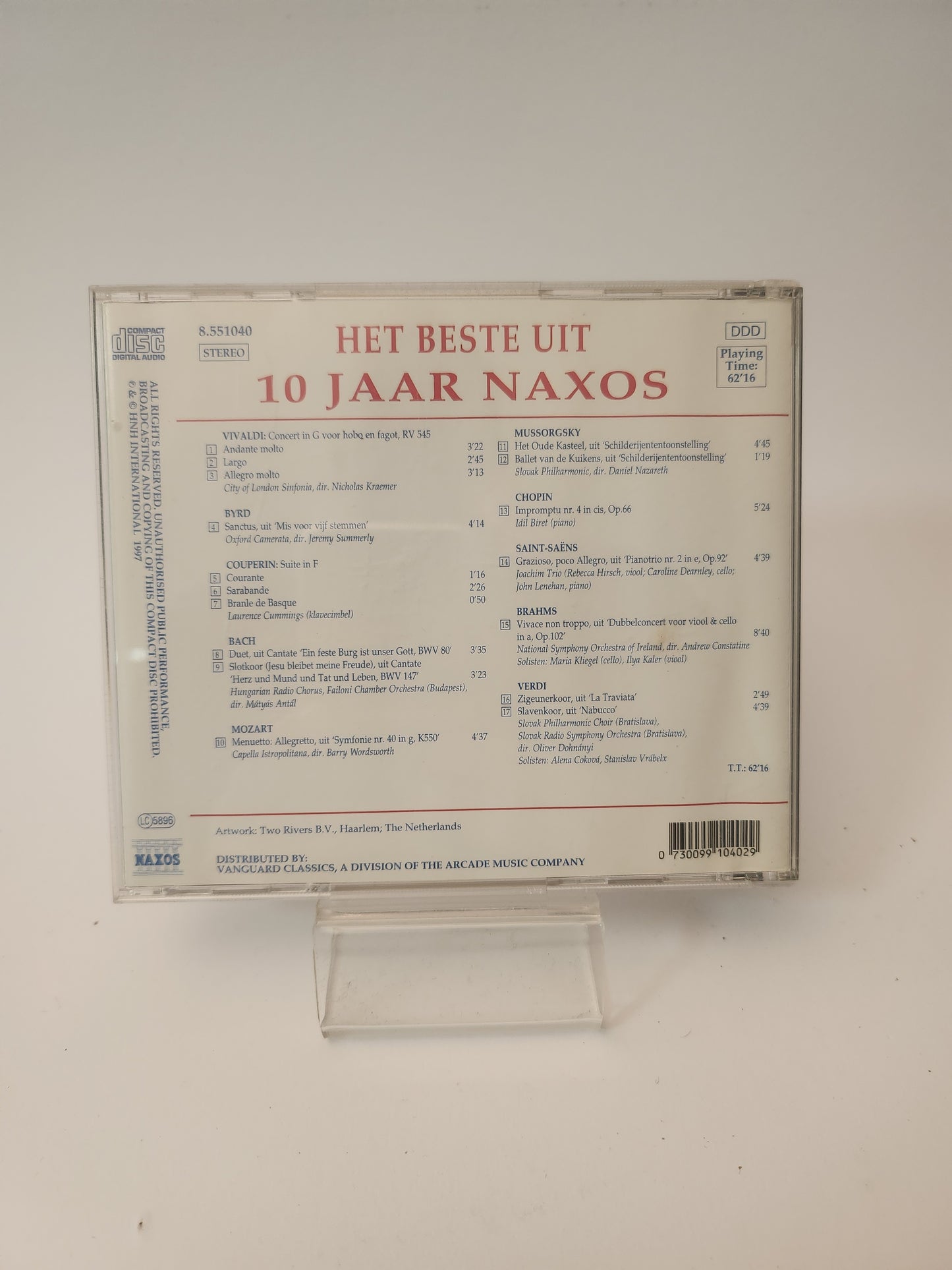 Beste uit 10 Jaar Naxos CD