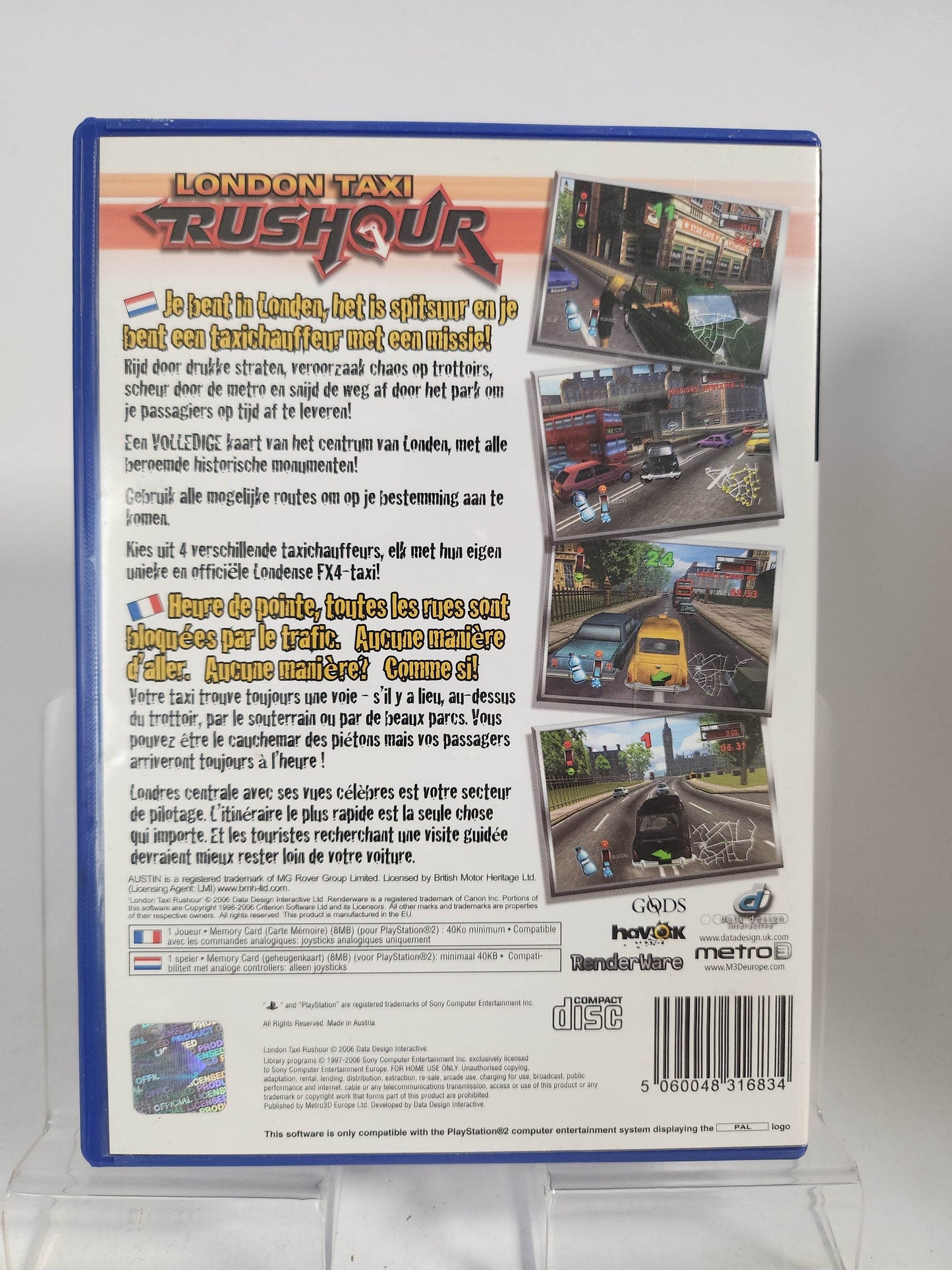 London Taxi Rushour Playstation 2 - Feniks Gameshop