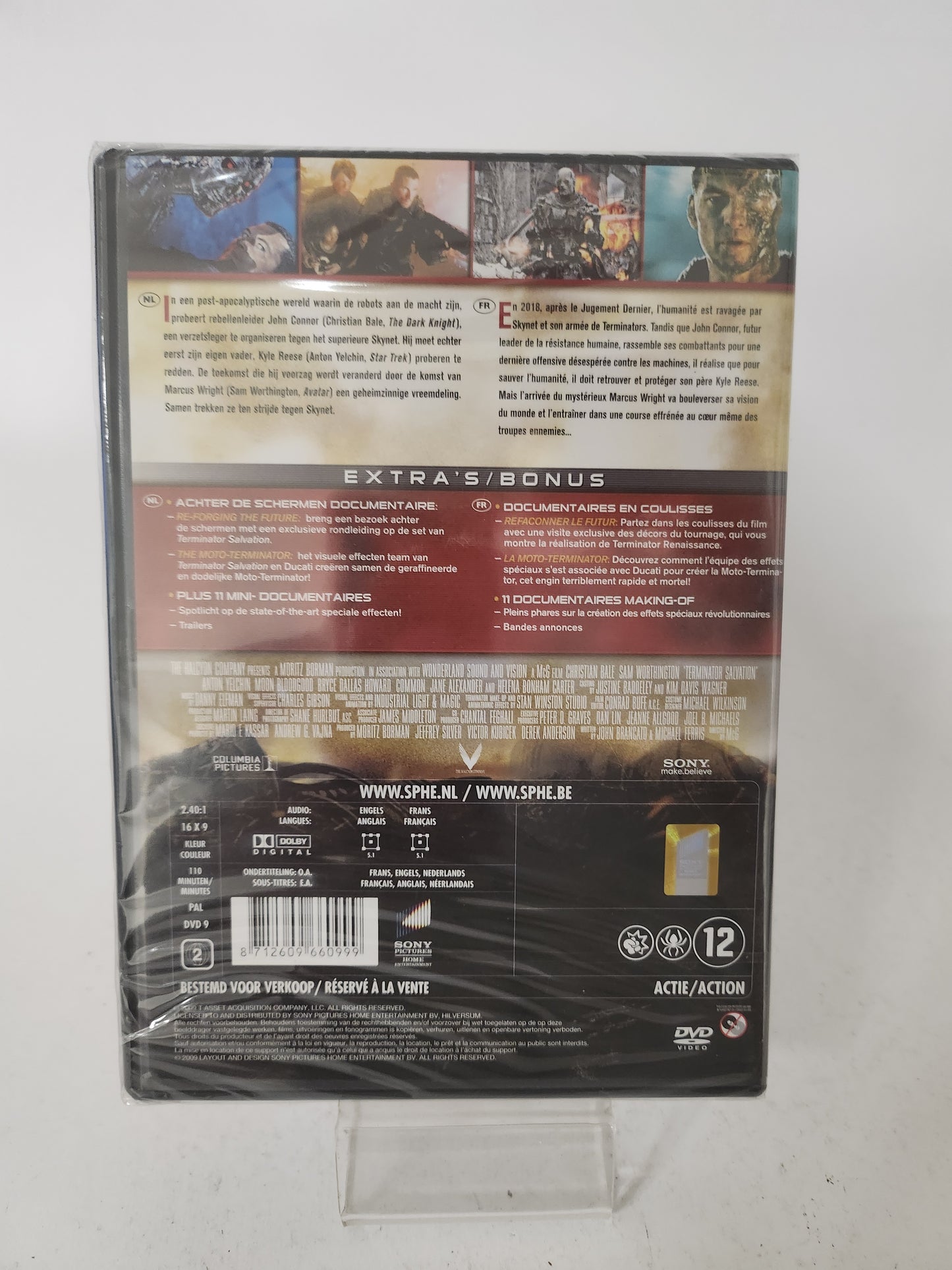 Terminator Salvation geseald Dvd