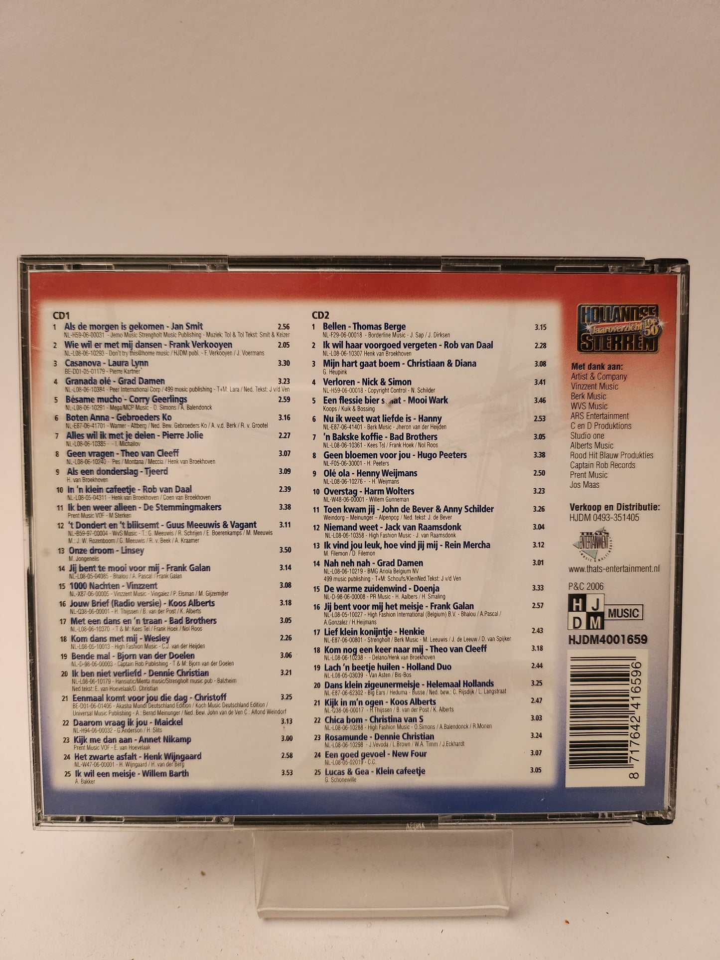 Hollandse Sterren Jaaroverzicht Top 50 CD