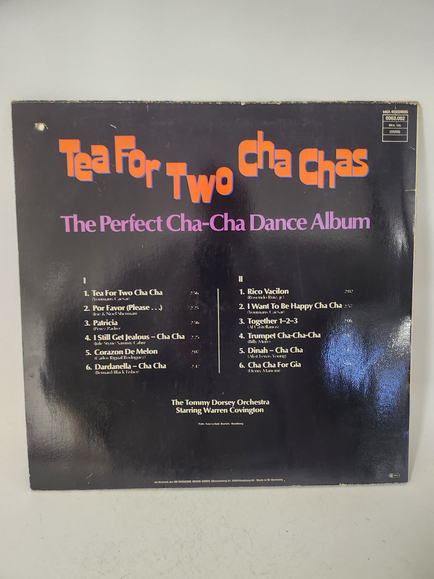 Tea for Two Cha Chas LP Vinyl