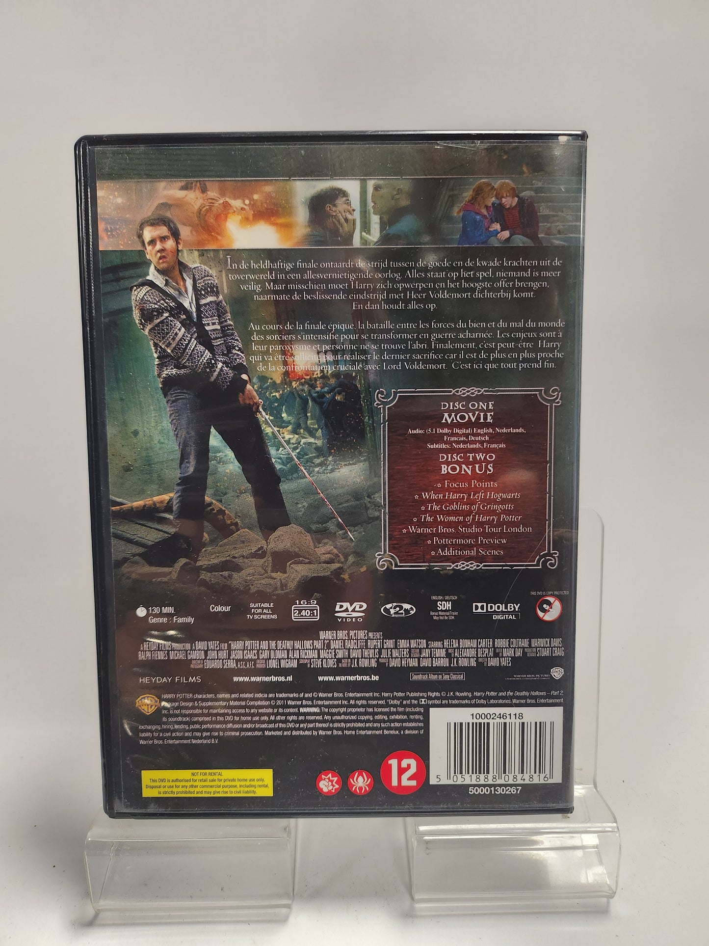 Harry Potter and the Deathly Hallows Part 2 + Slipcover DVD Kids