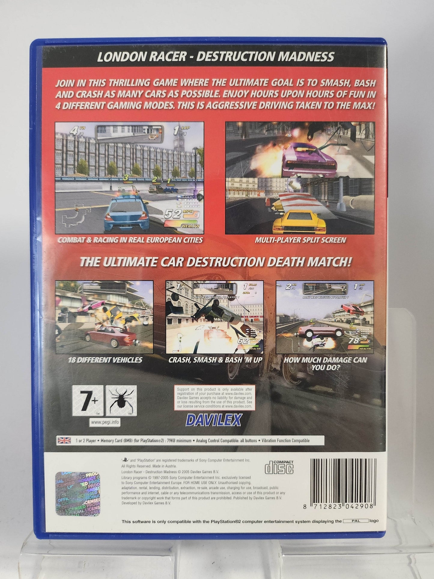 London Racer Destruction Madness Playstation 2 - Feniks Gameshop