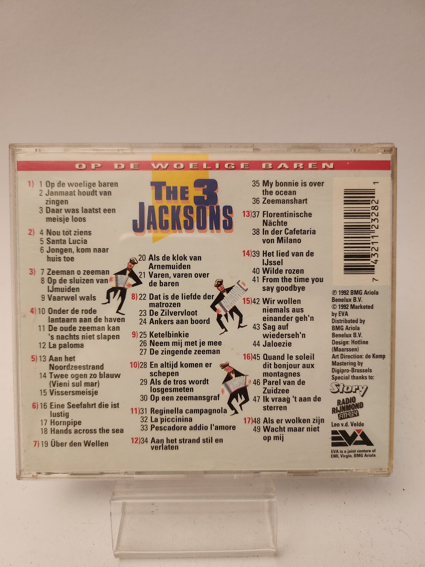 The 3 Jacksons: op de Woelige Baren CD