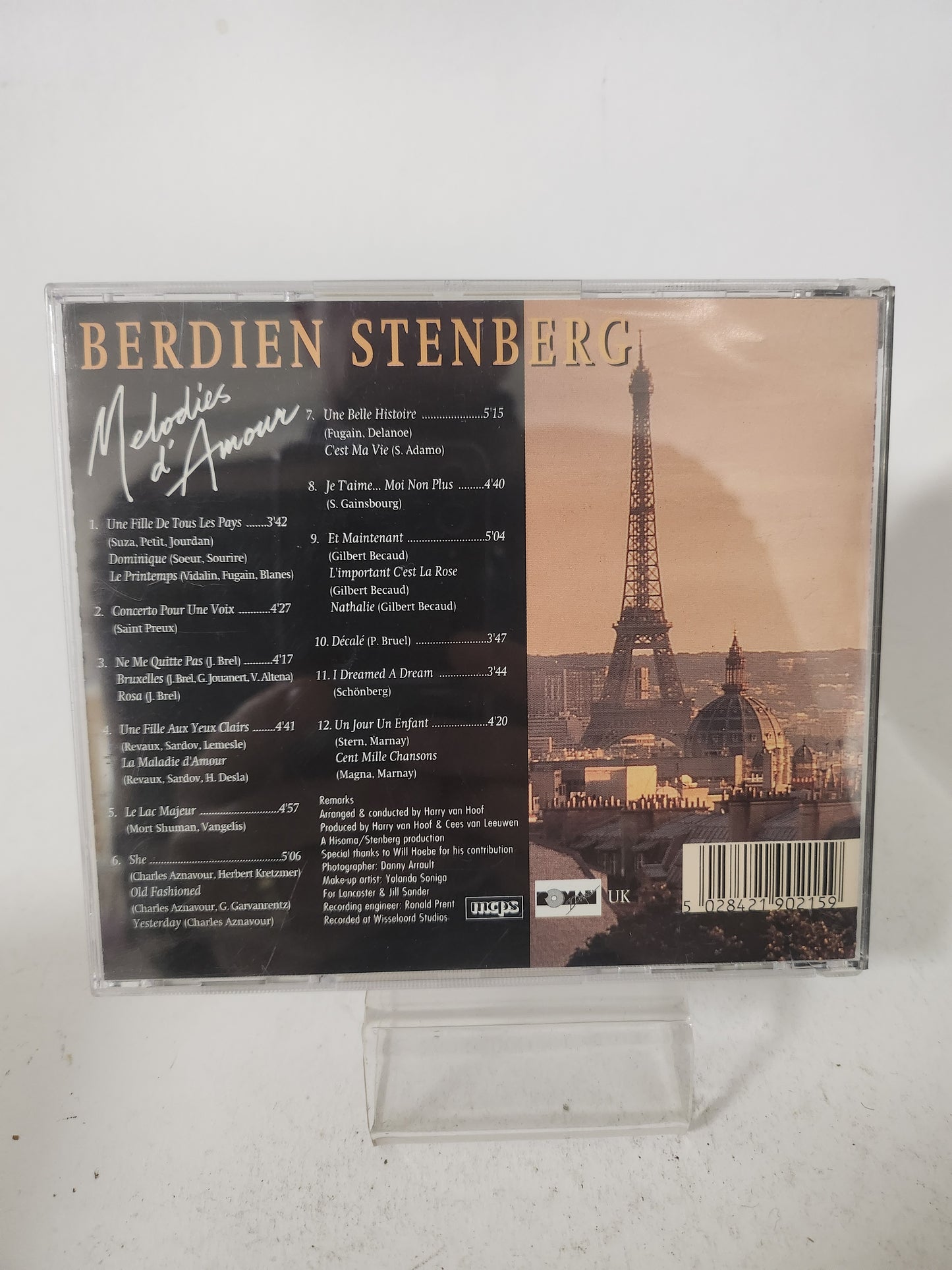 Berdien Stenberg: Melodies d'Amour CD