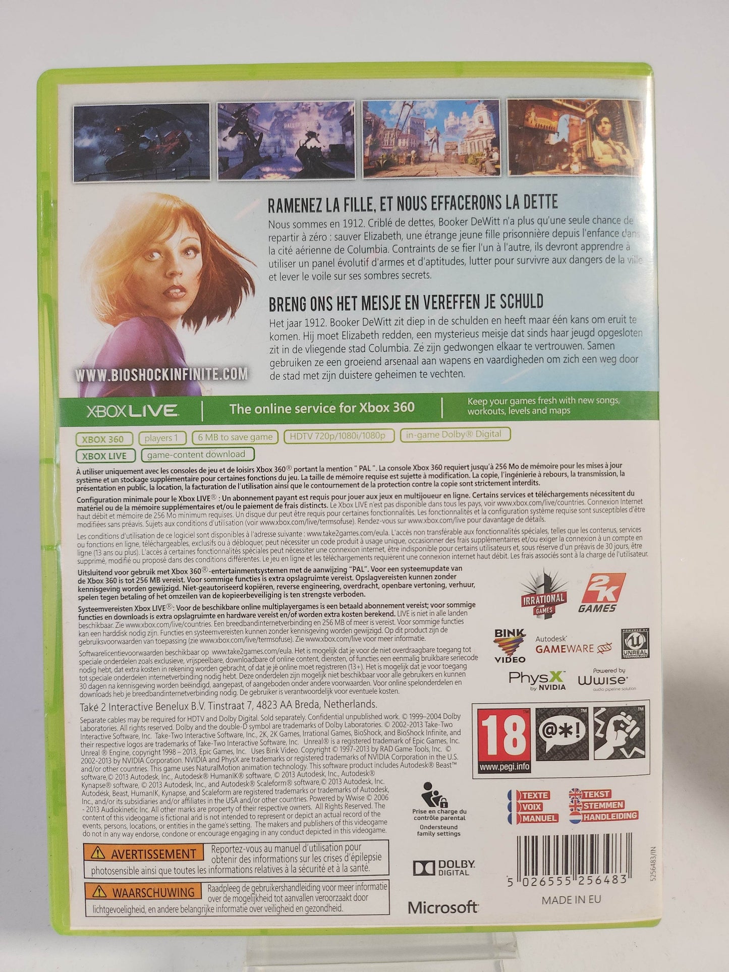 Bioshock Infinite (No Book) Xbox 360 - Feniks Gameshop