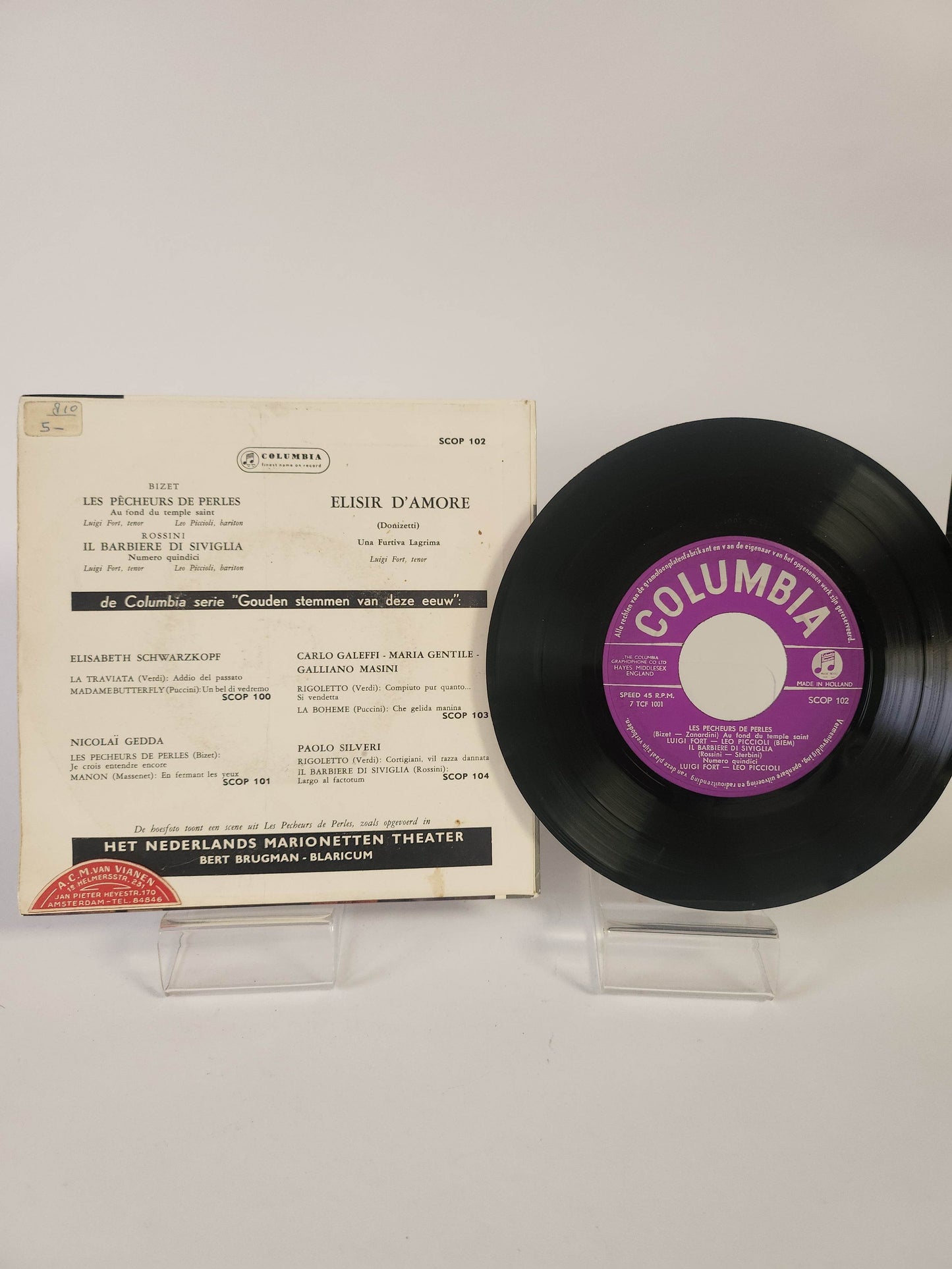 Luigi Fort: Leo Piccioli Single Vinyl - Feniks Gameshop