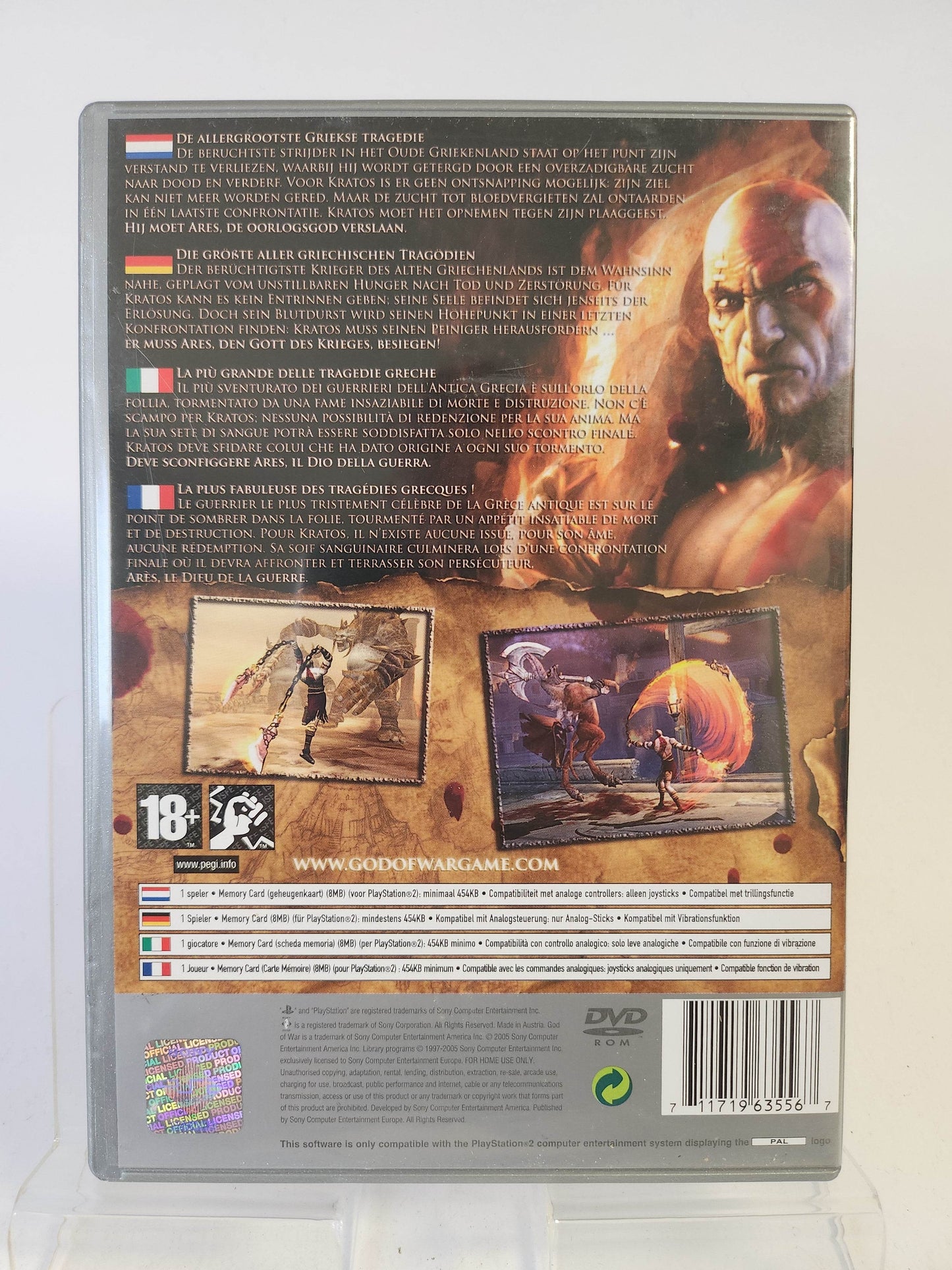 God of War Platinum Edition Playstation 2 - Feniks Gameshop