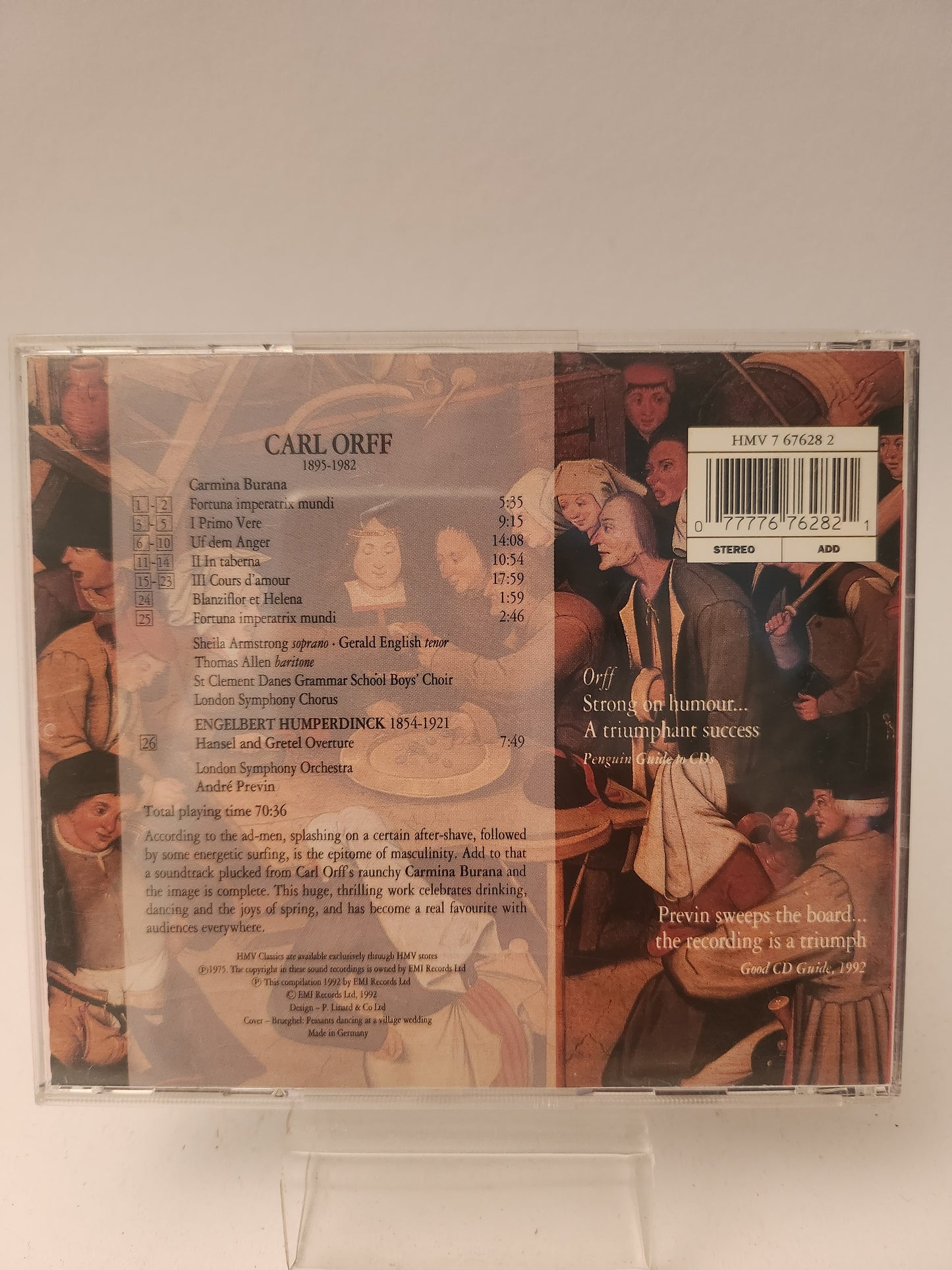 Carl Orff: Carmina Burana CD