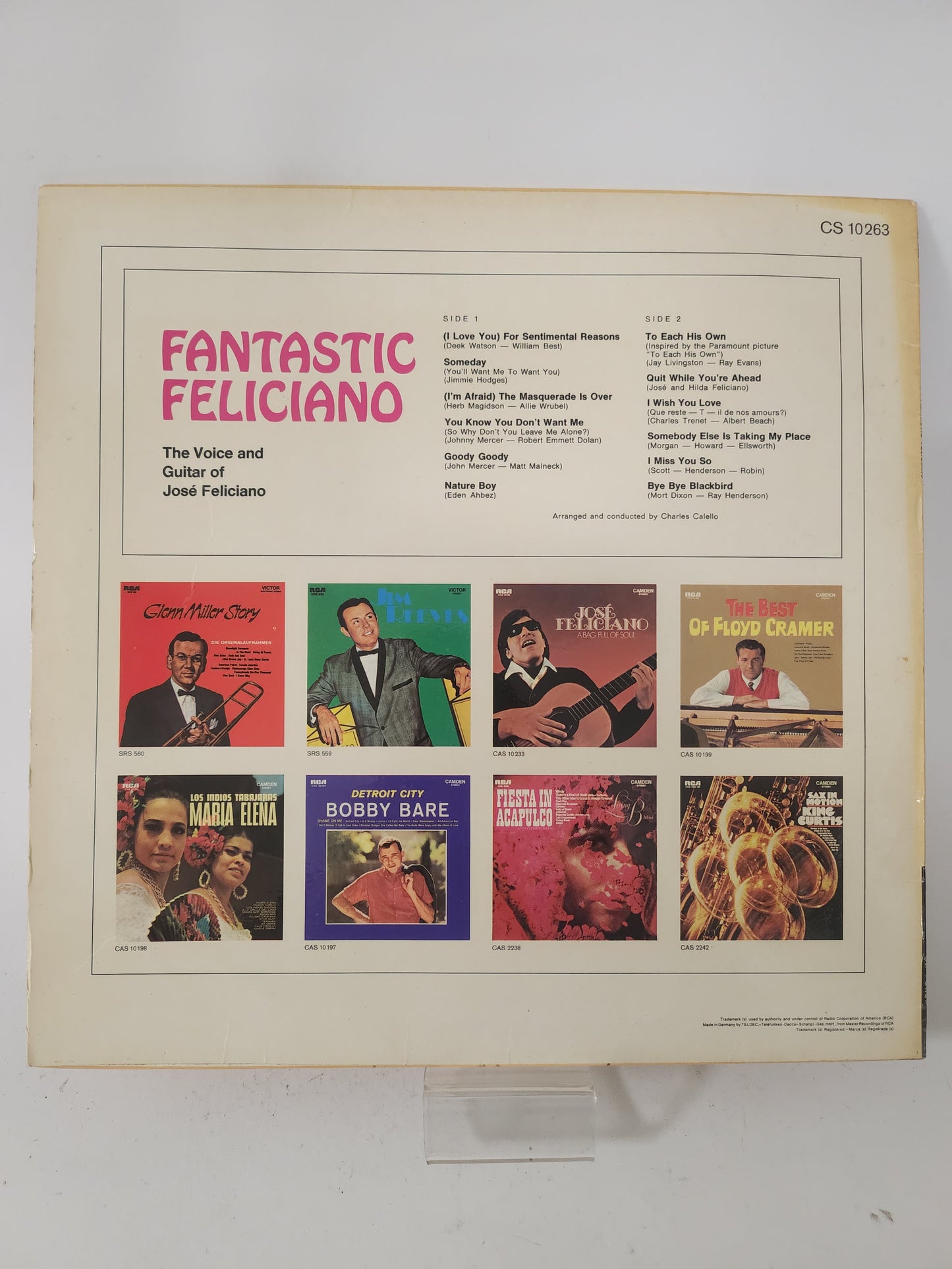 Fantastic Feliciano LP Vinyl