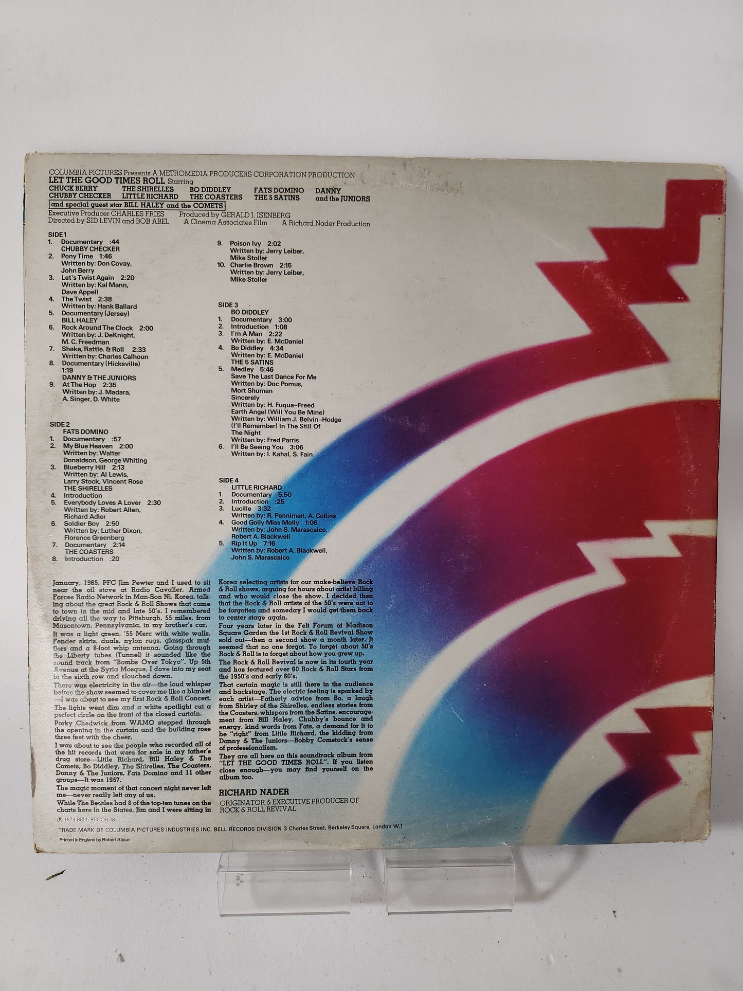 Let the Good Times Roll: Original Sound Track Recording LP Vinyl