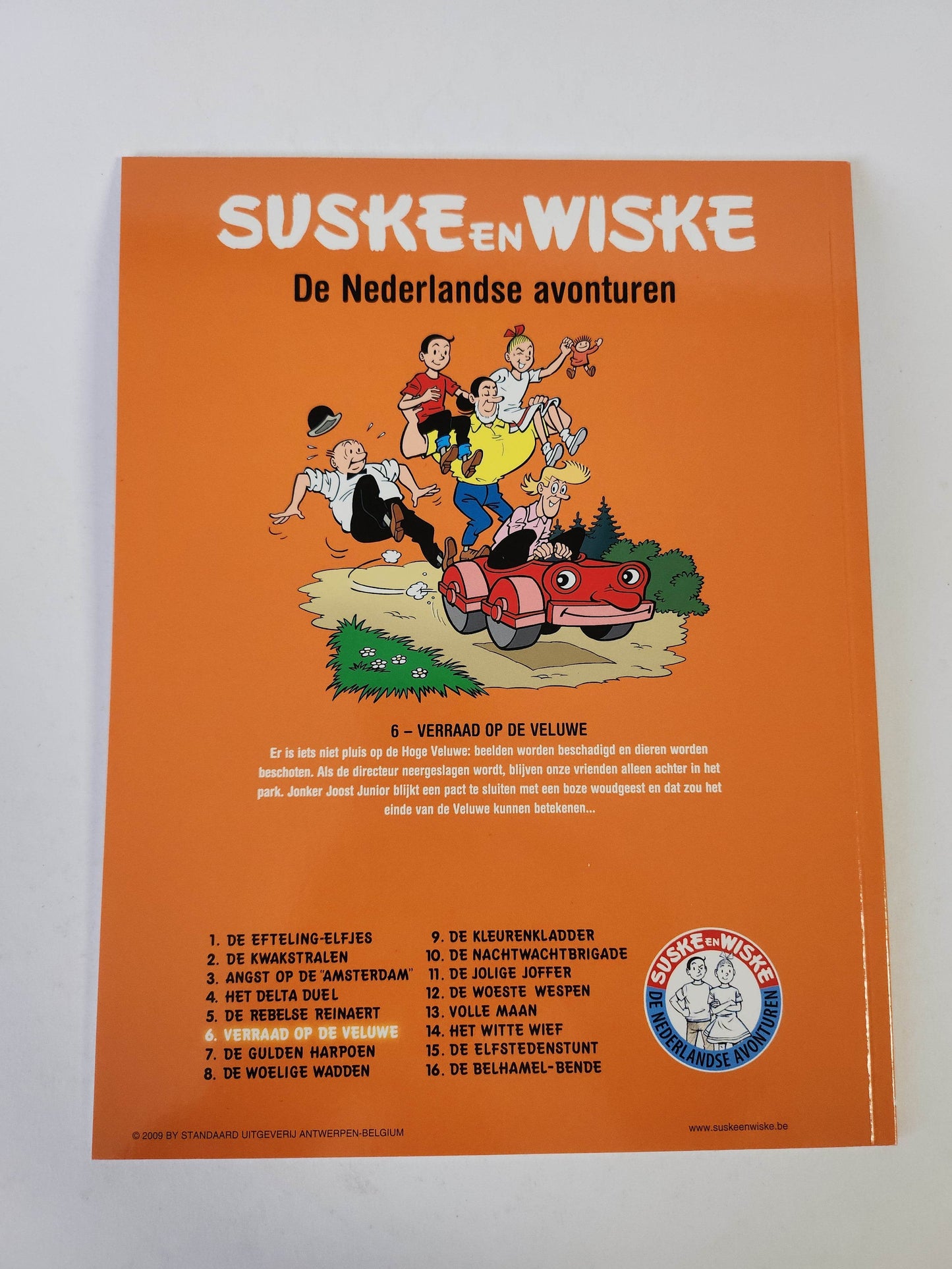 6: Verraad op de Veluwe Nederlandse Avonturen Suske en Wiske - Feniks Gameshop