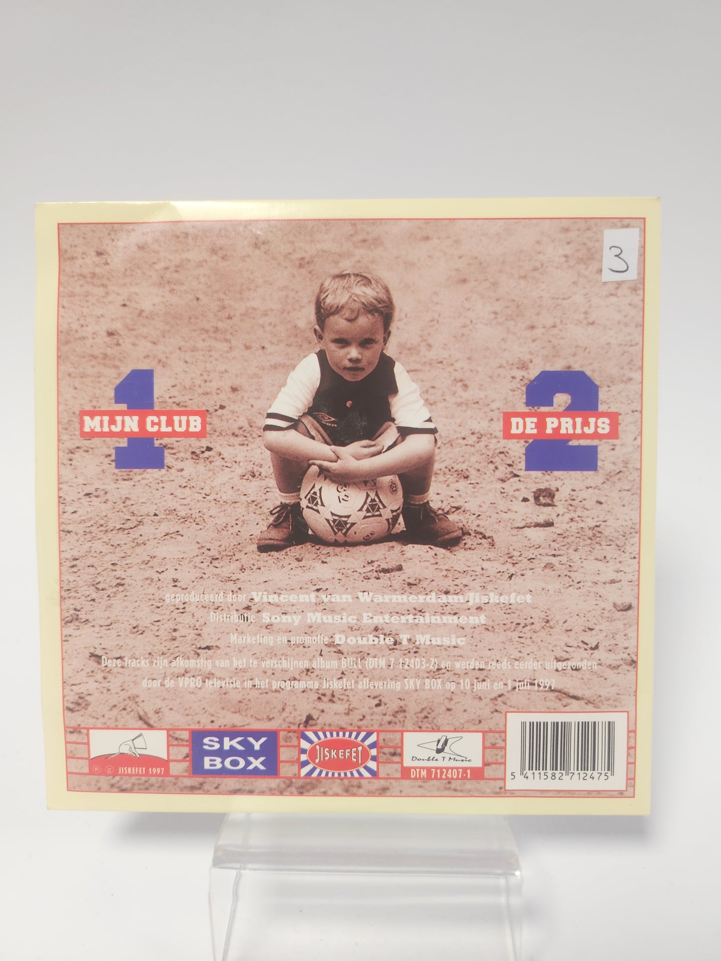 Jiskefet: Mijn Club.../ de Prijs.... CD Single