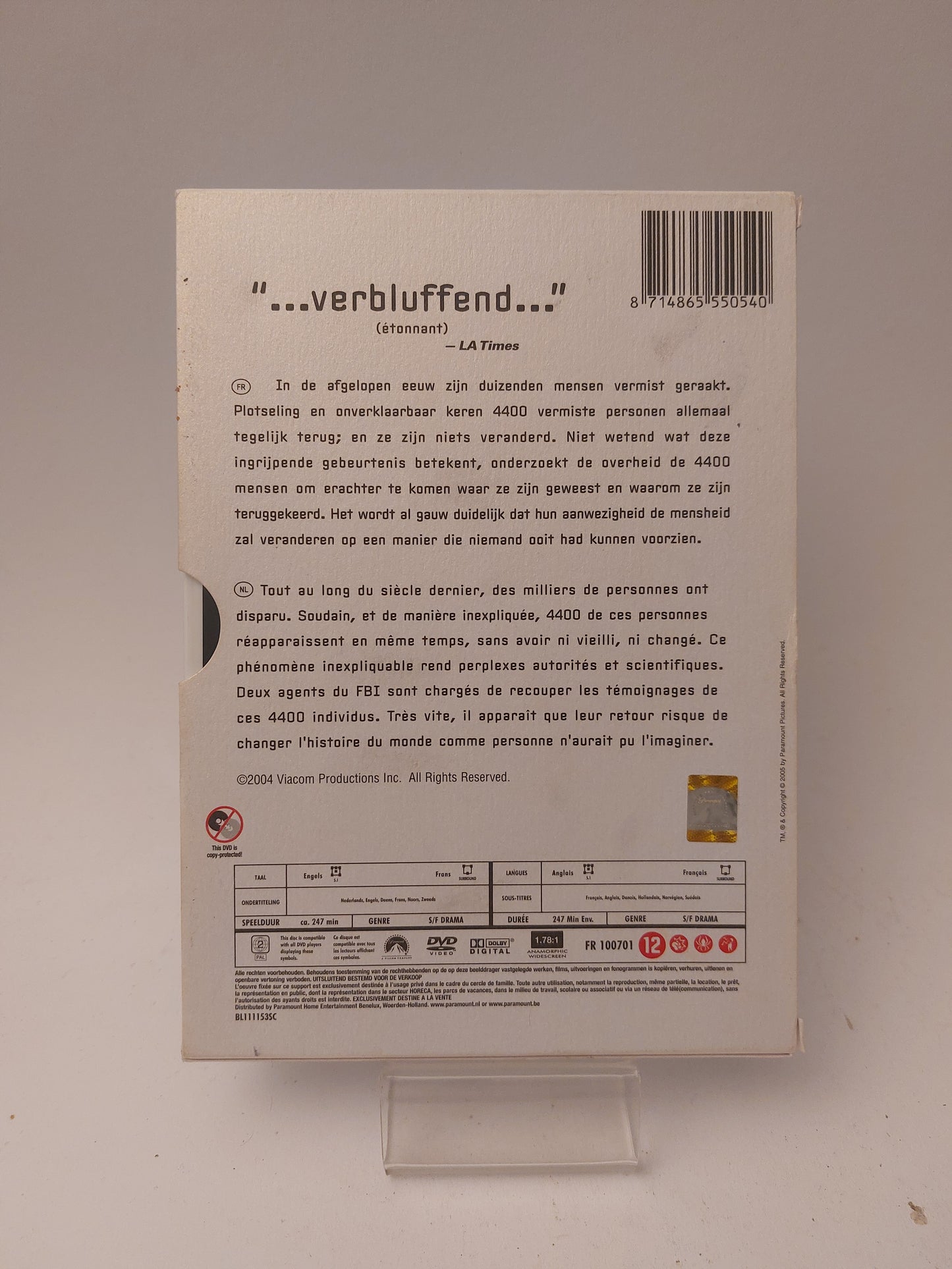 4400 the First Season Box Dvd