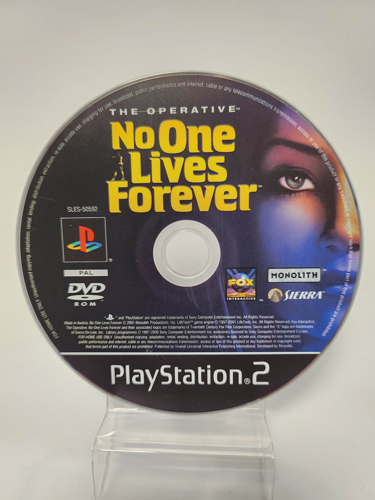 Operative: No One Lives Forever (disc only) PlayStation 2 - Feniks Gameshop