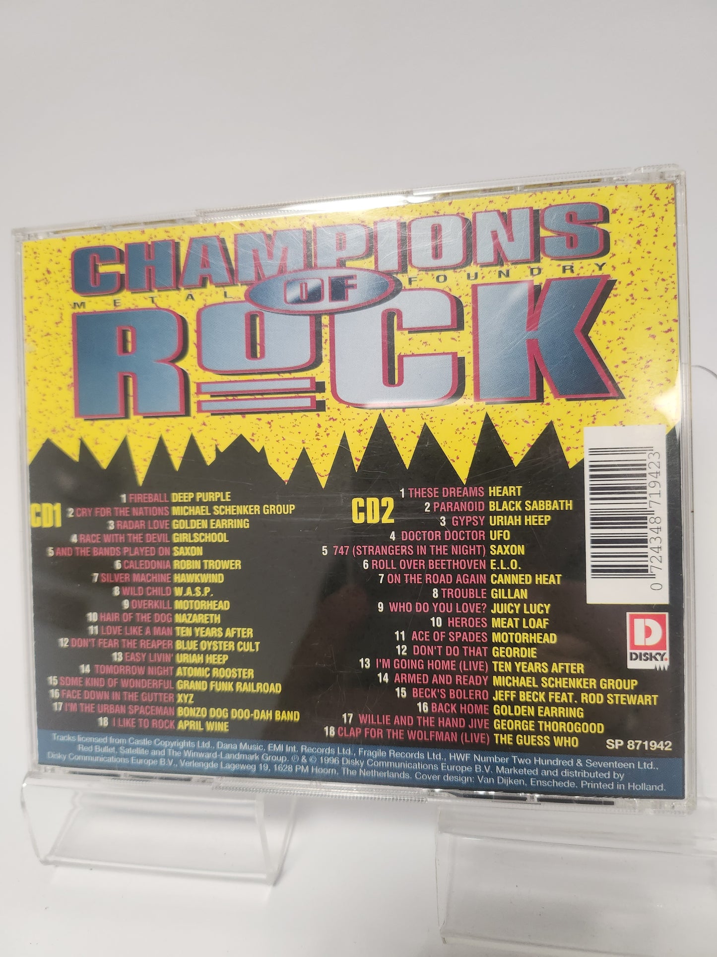 Champions of Rock CD