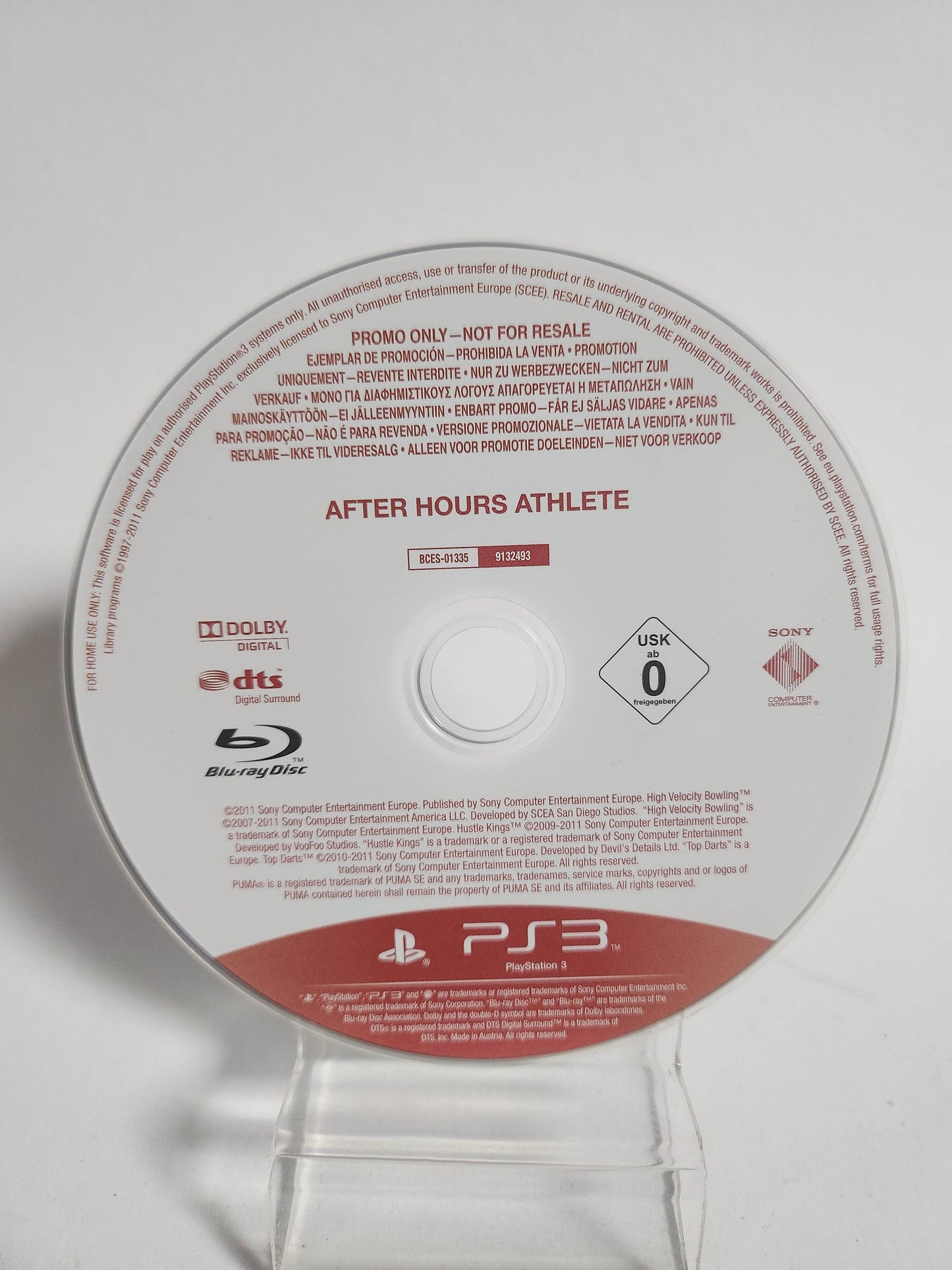 After Hours Athletes Promo Disc Playstation 3 - Feniks Gameshop