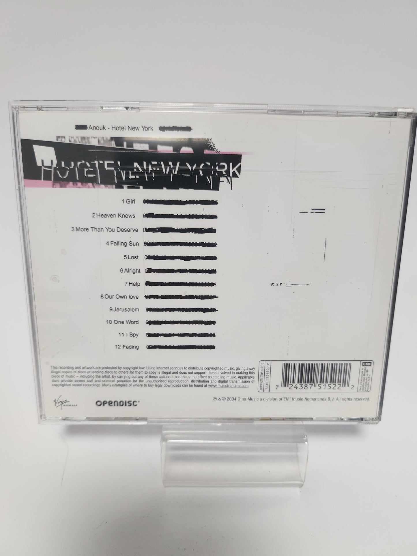 Anouk: Hotel New York CD