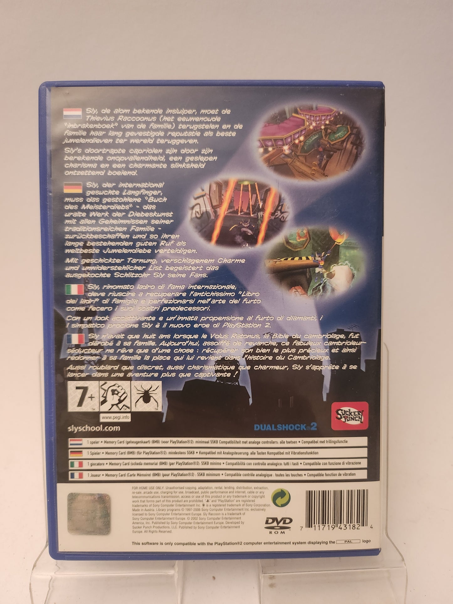 Sly Raccoon Playstation 2