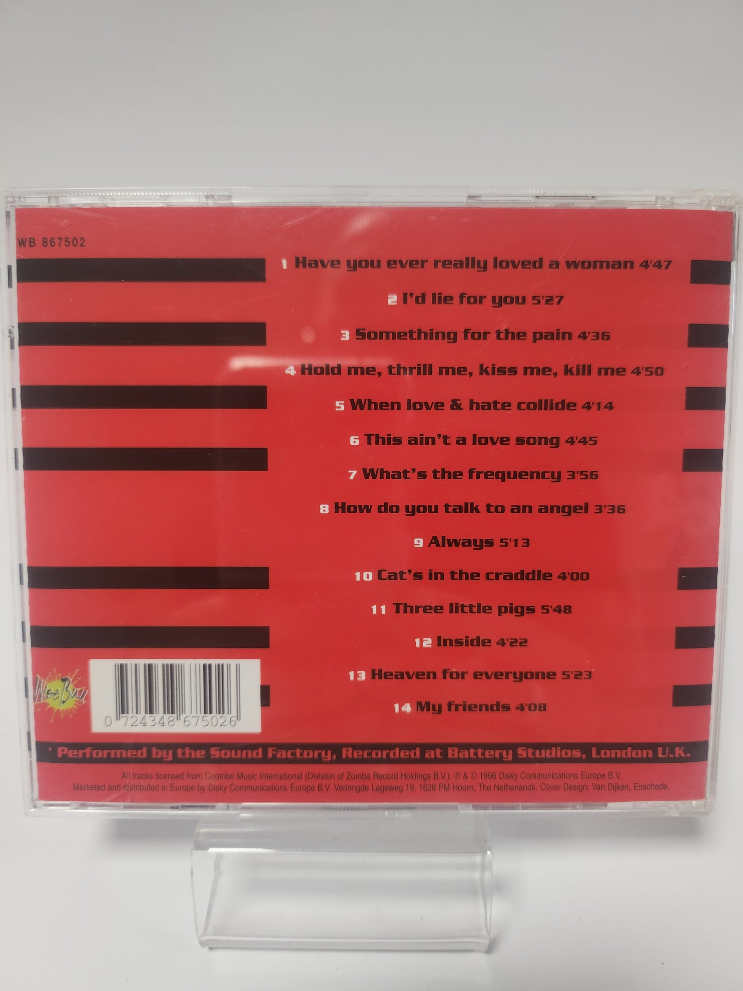 Rock Ballads CD