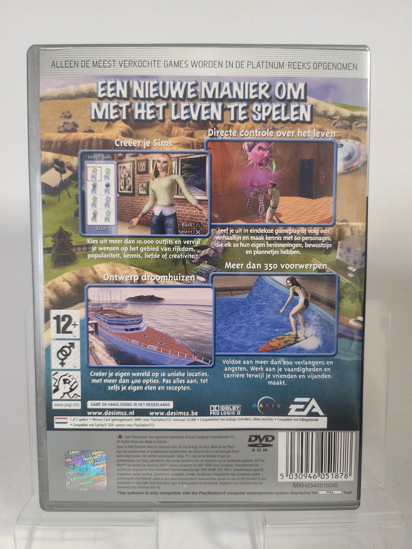 Sims 2 Platinum Playstation 2 - Feniks Gameshop