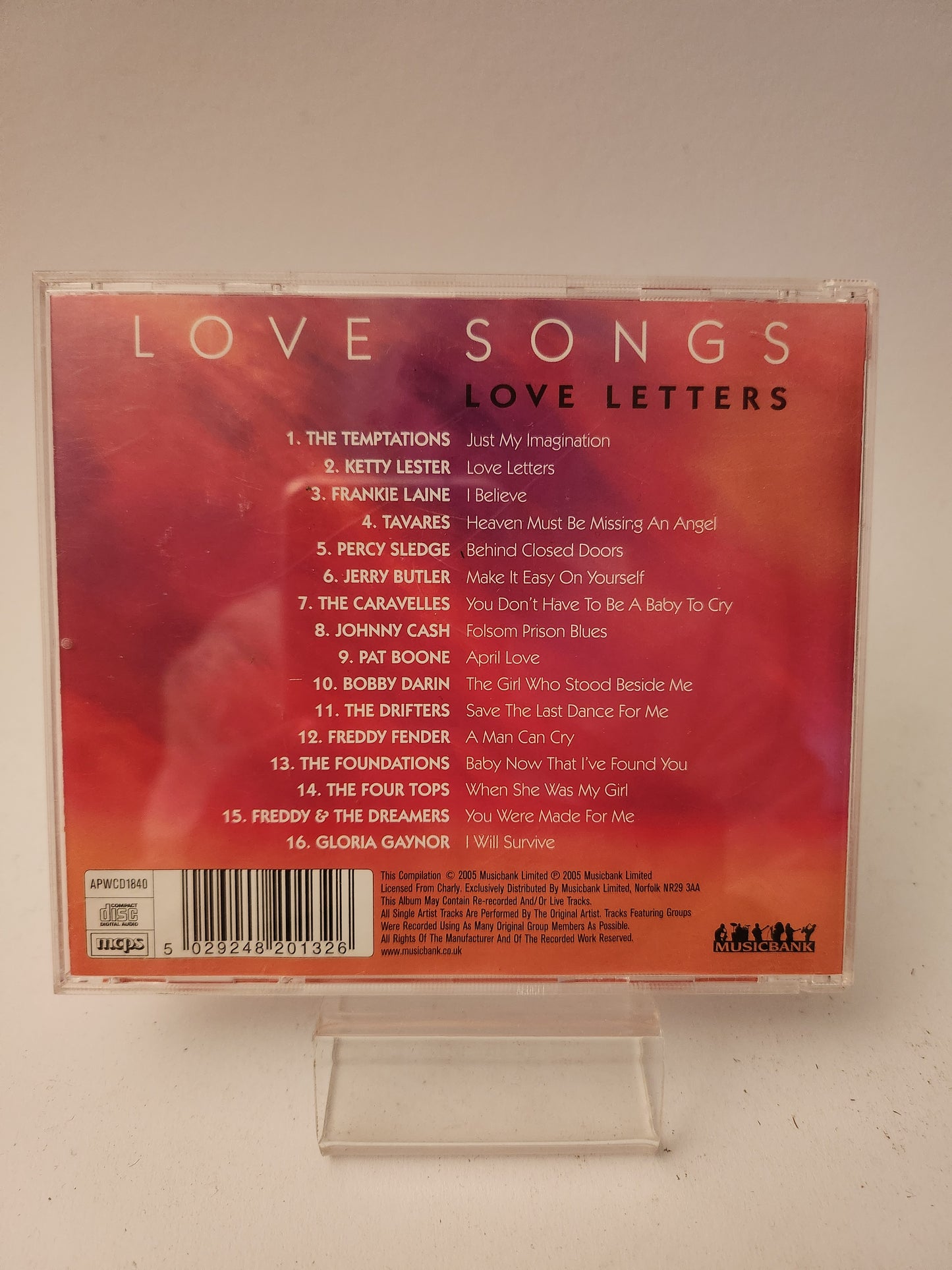 Love Songs: Love Letters CD