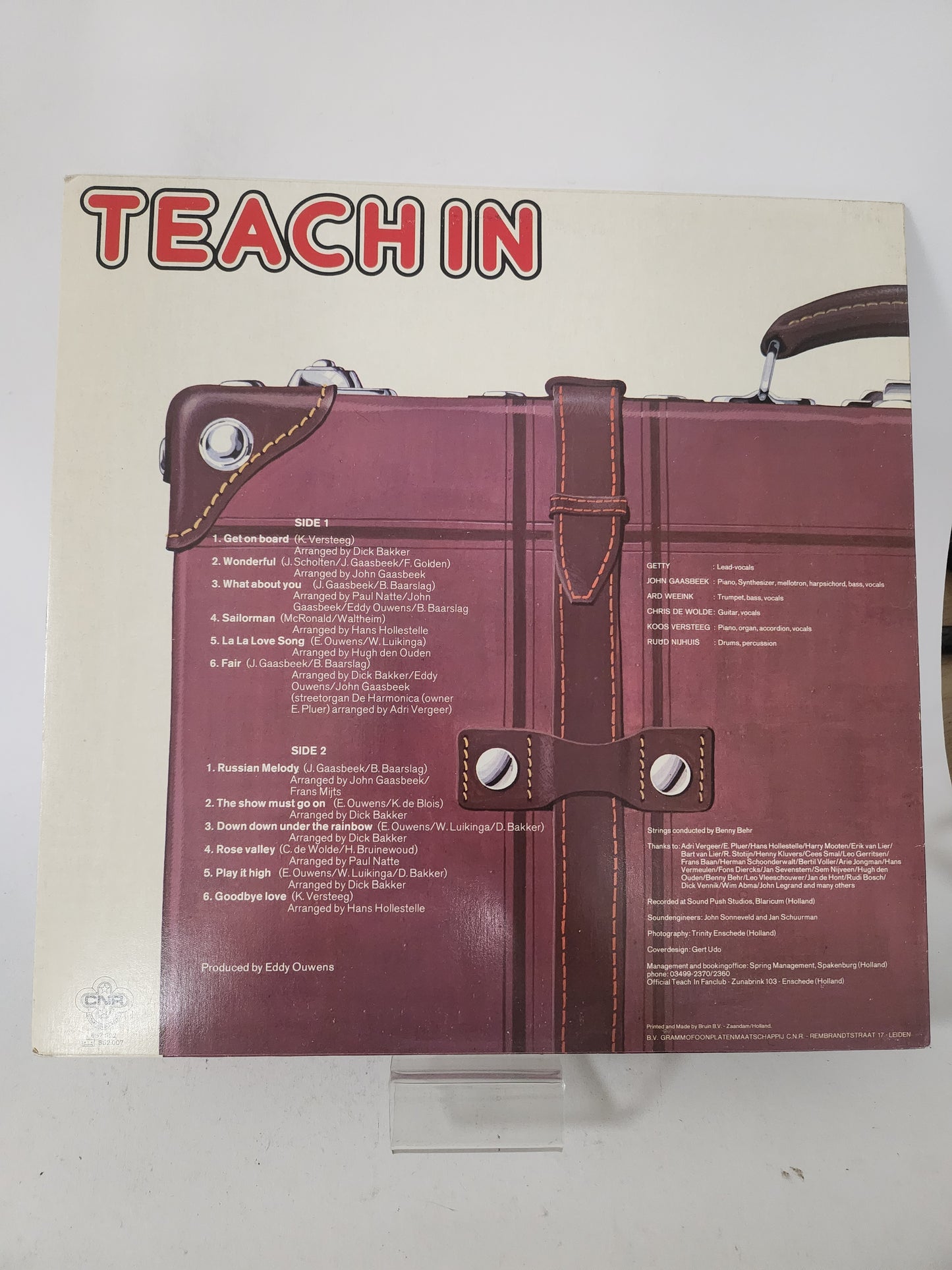 Get on Board: Teach-In LP Vinyl