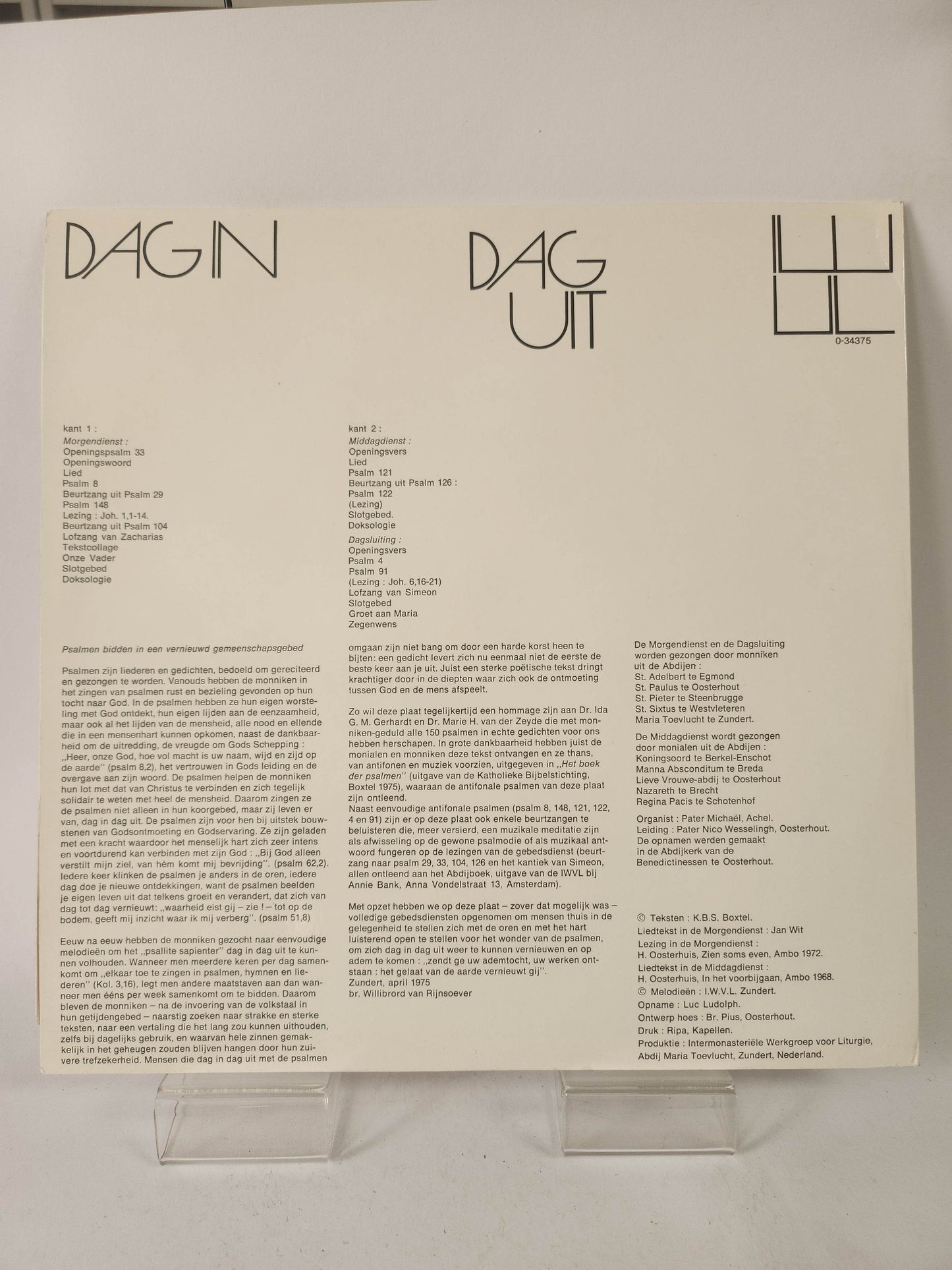 Dag in, Dag uit LP Vinyl - Feniks Gameshop
