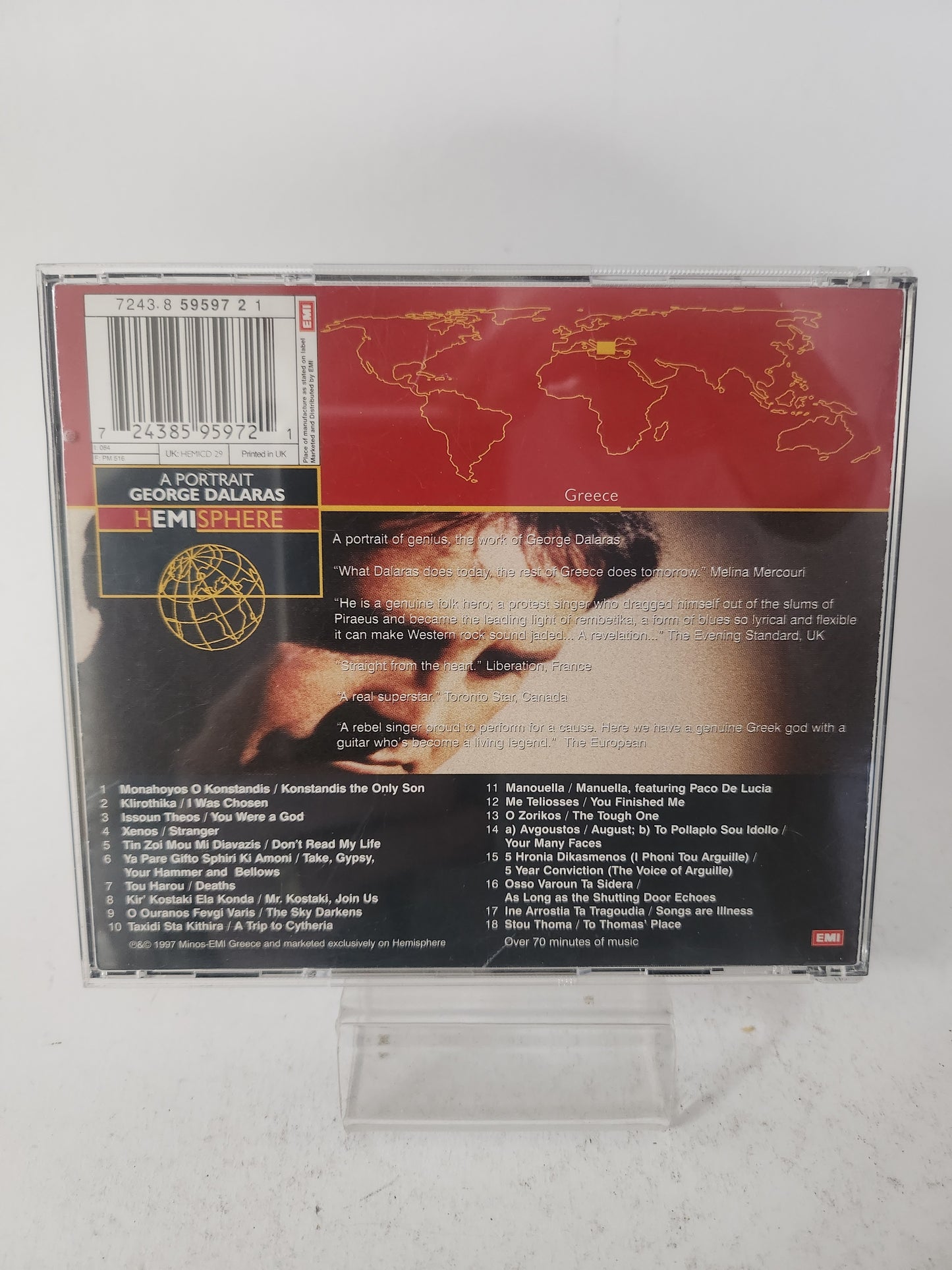 George Dalamas: a Portrait CD